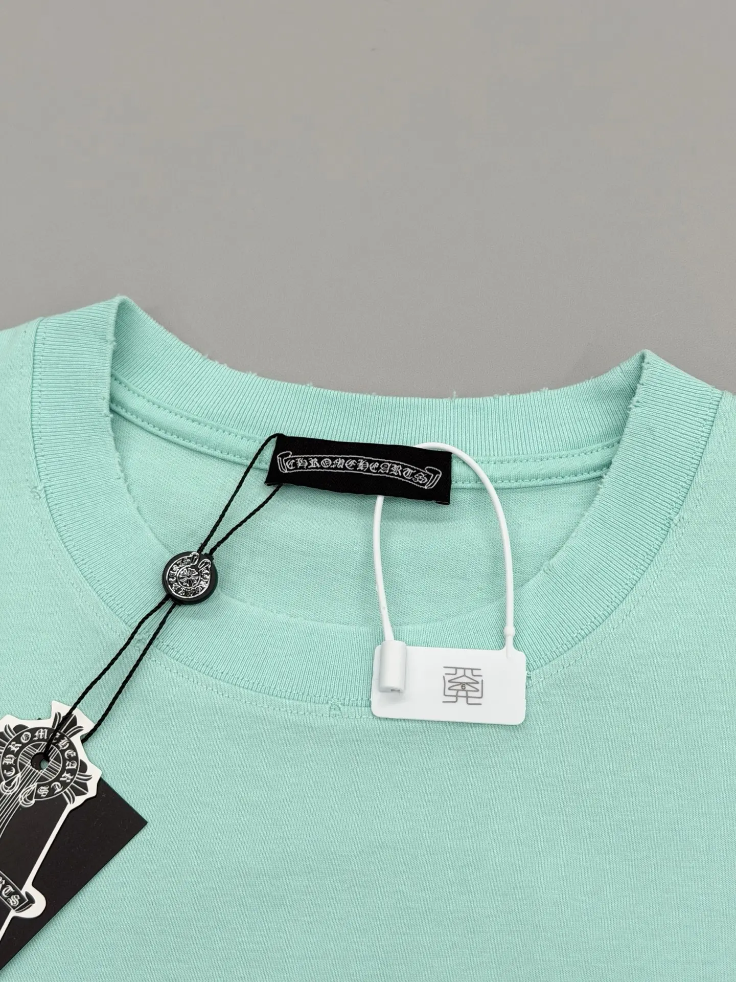 Horseshoe Embroidered Cotton T-Shirt D15013657 — view 3
