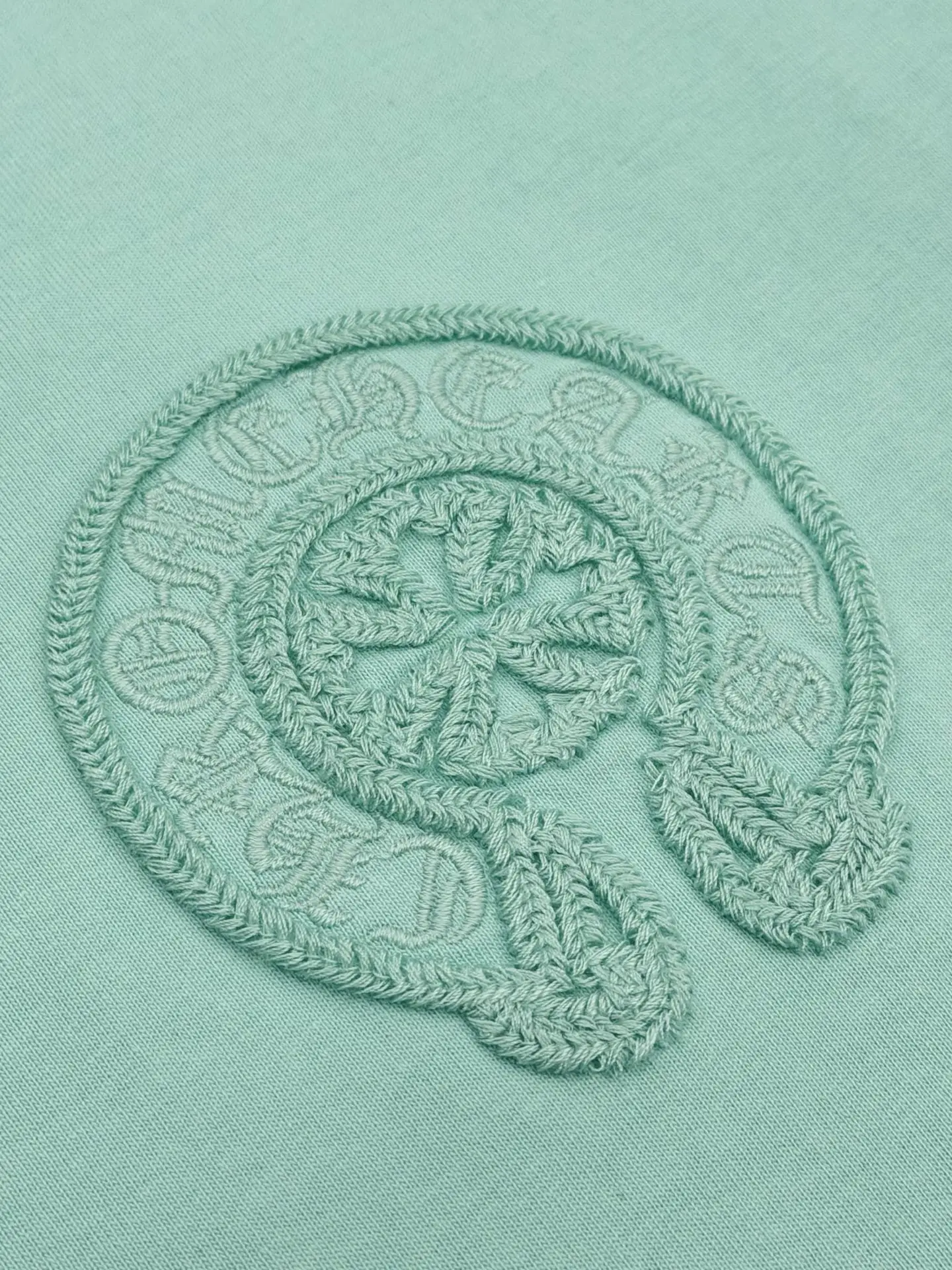 Horseshoe Embroidered Cotton T-Shirt D15013657 — view 5