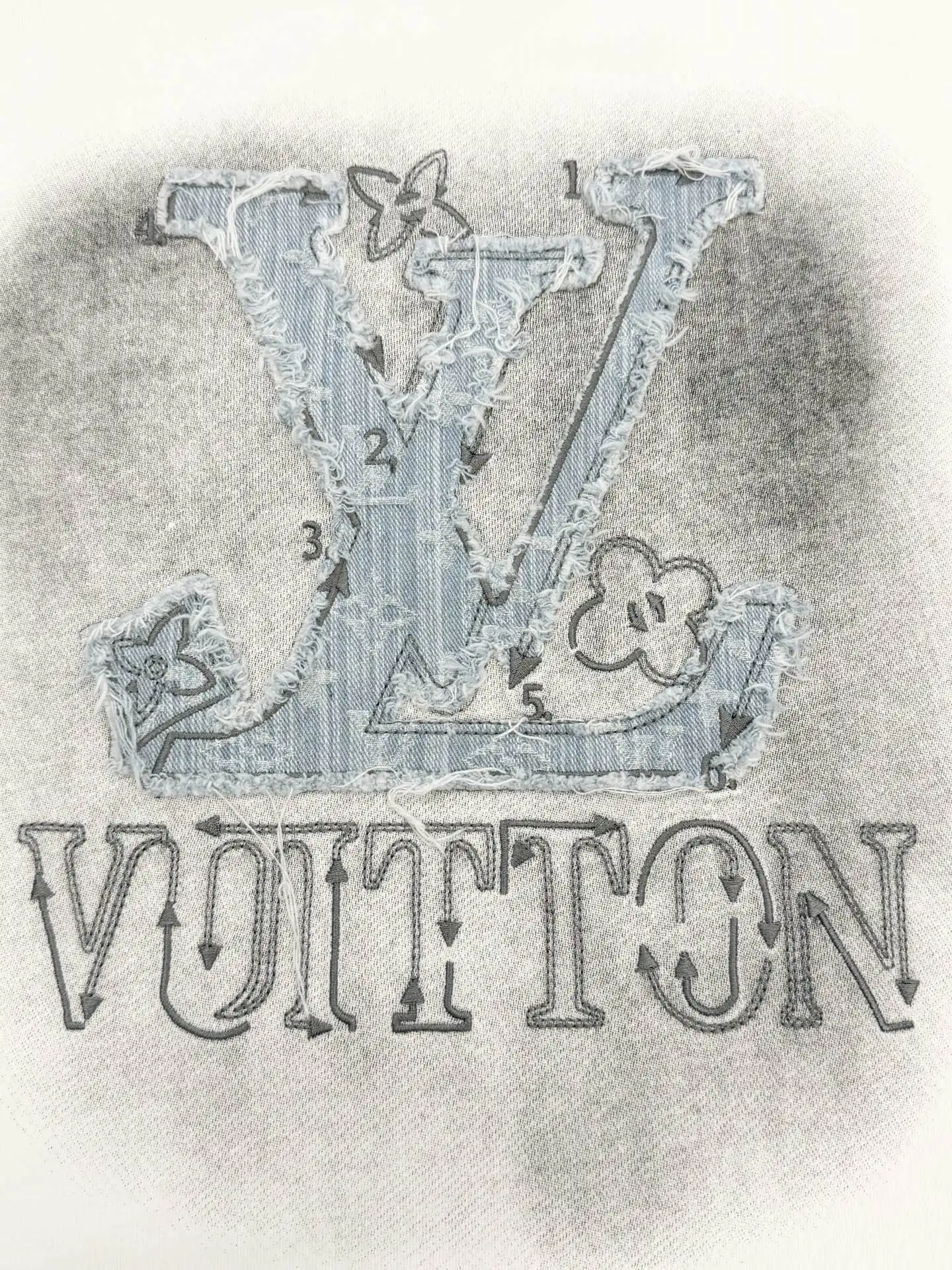 Embroidered Logo Cotton T-Shirt D15013654 — view 7