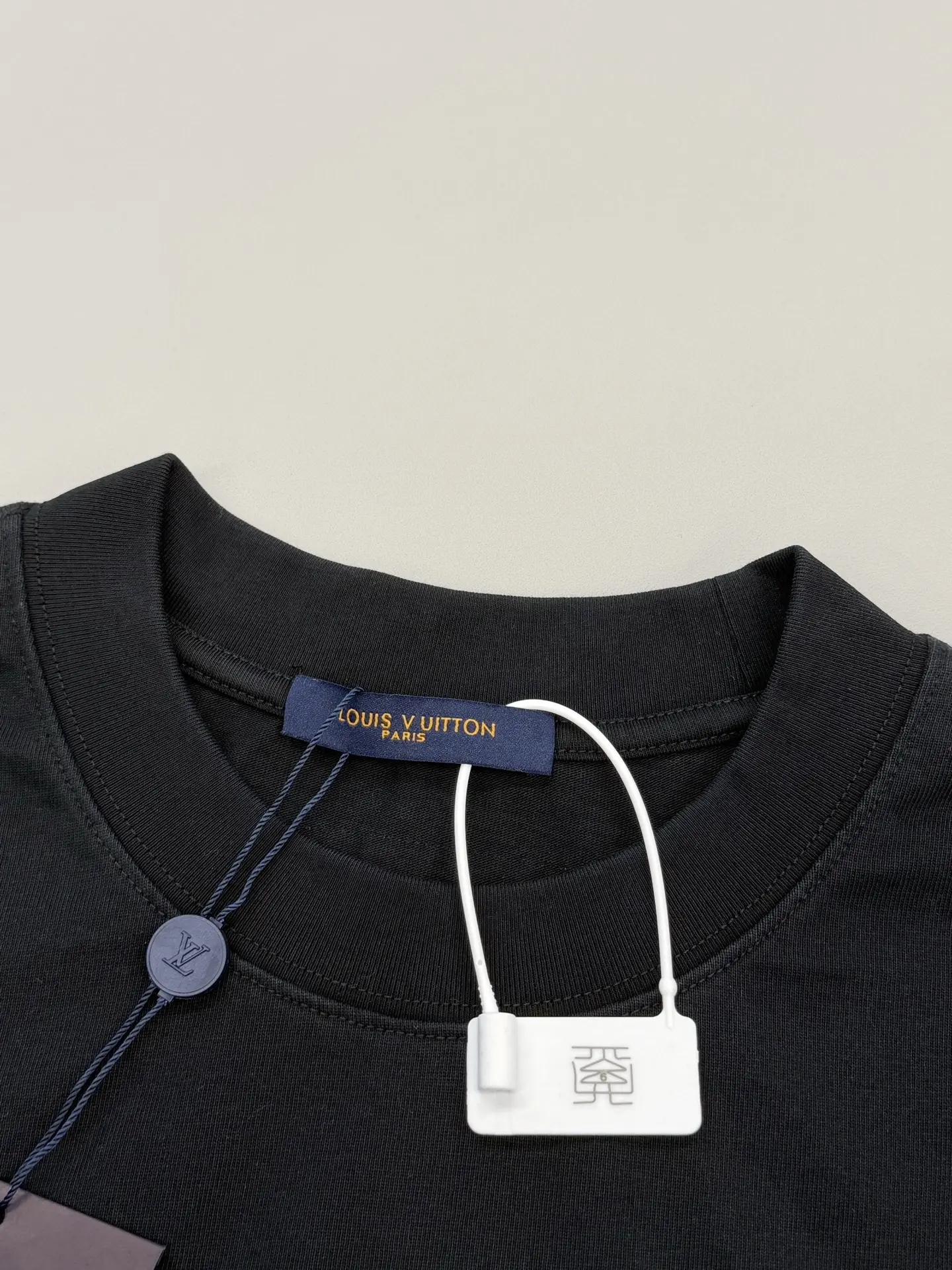 Embroidered Denim Patch Logo T-Shirt D15013655 — view 3