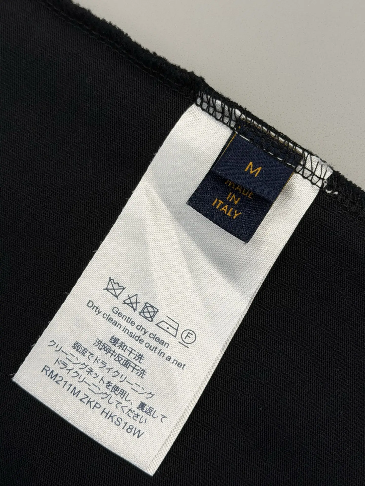 Embroidered Denim Patch Logo T-Shirt D15013655 — view 8