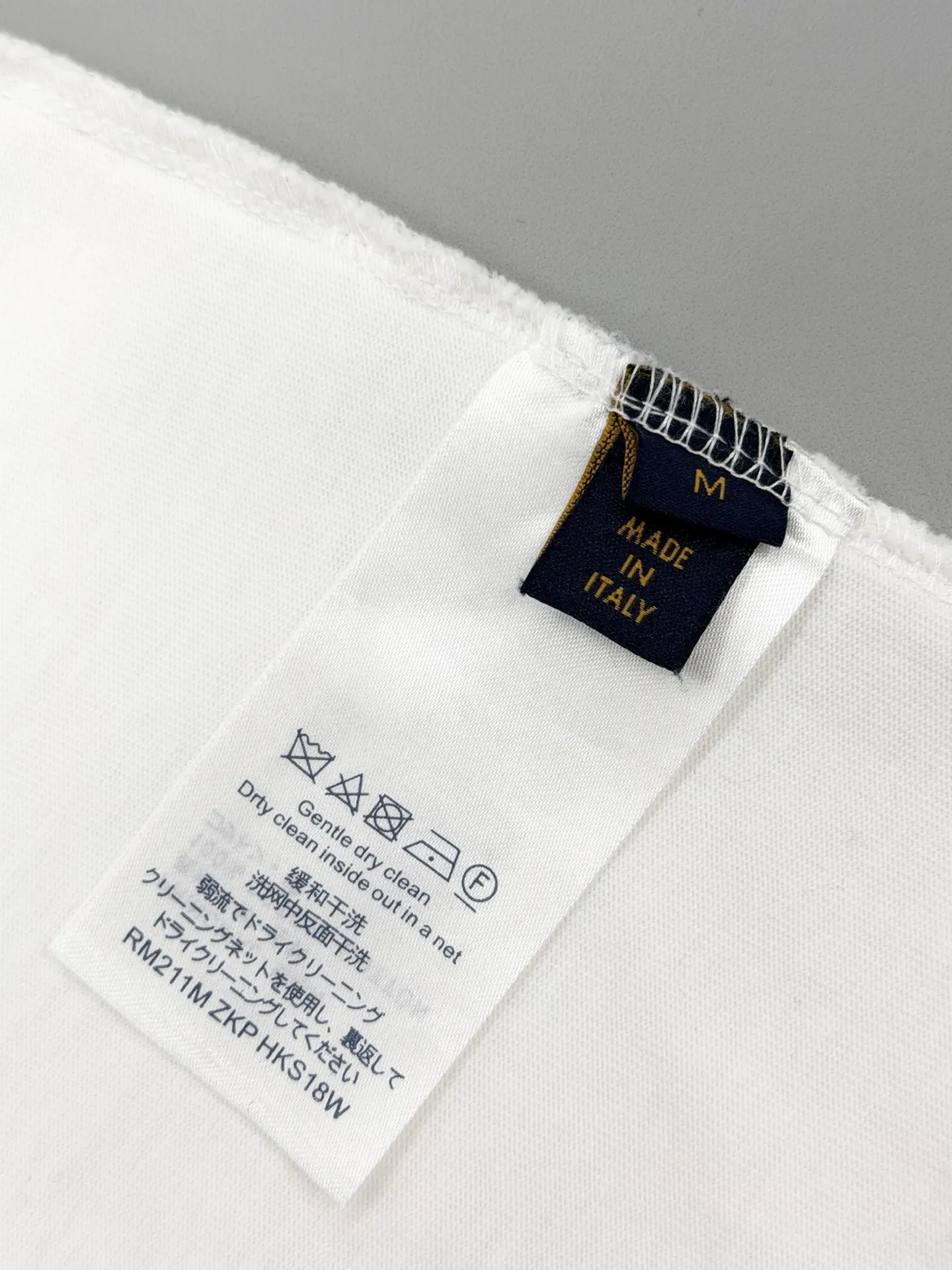 Embroidered Logo Cotton T-Shirt D15013652 — view 8