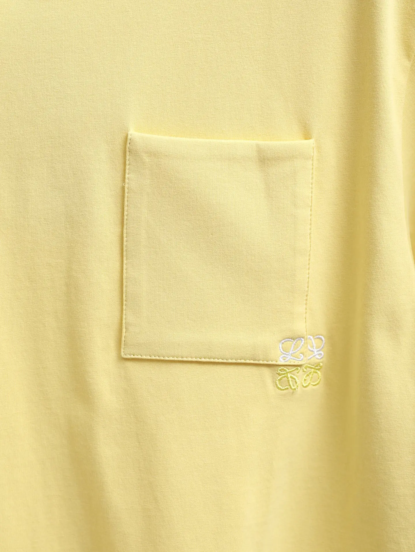 Anagram Embroidered Cotton Pocket T-Shirt D16021913 — view 3