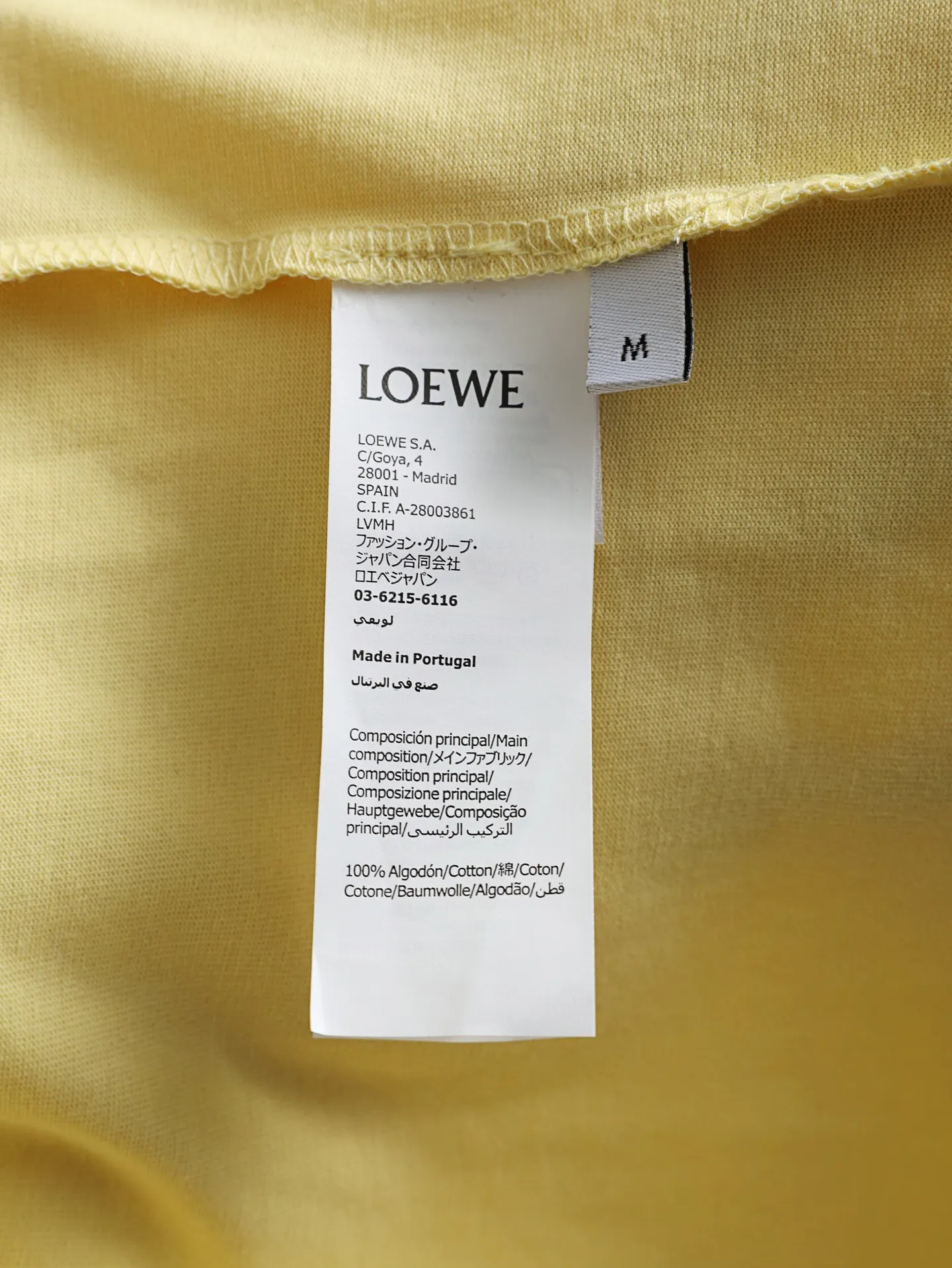 Anagram Embroidered Cotton Pocket T-Shirt D16021913 — view 9