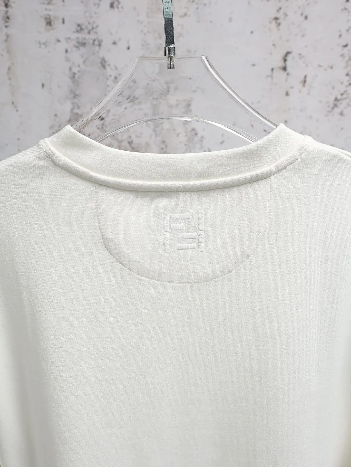 Drawstring Pocket Cotton-Jersey T-Shirt D17521931 — view 5