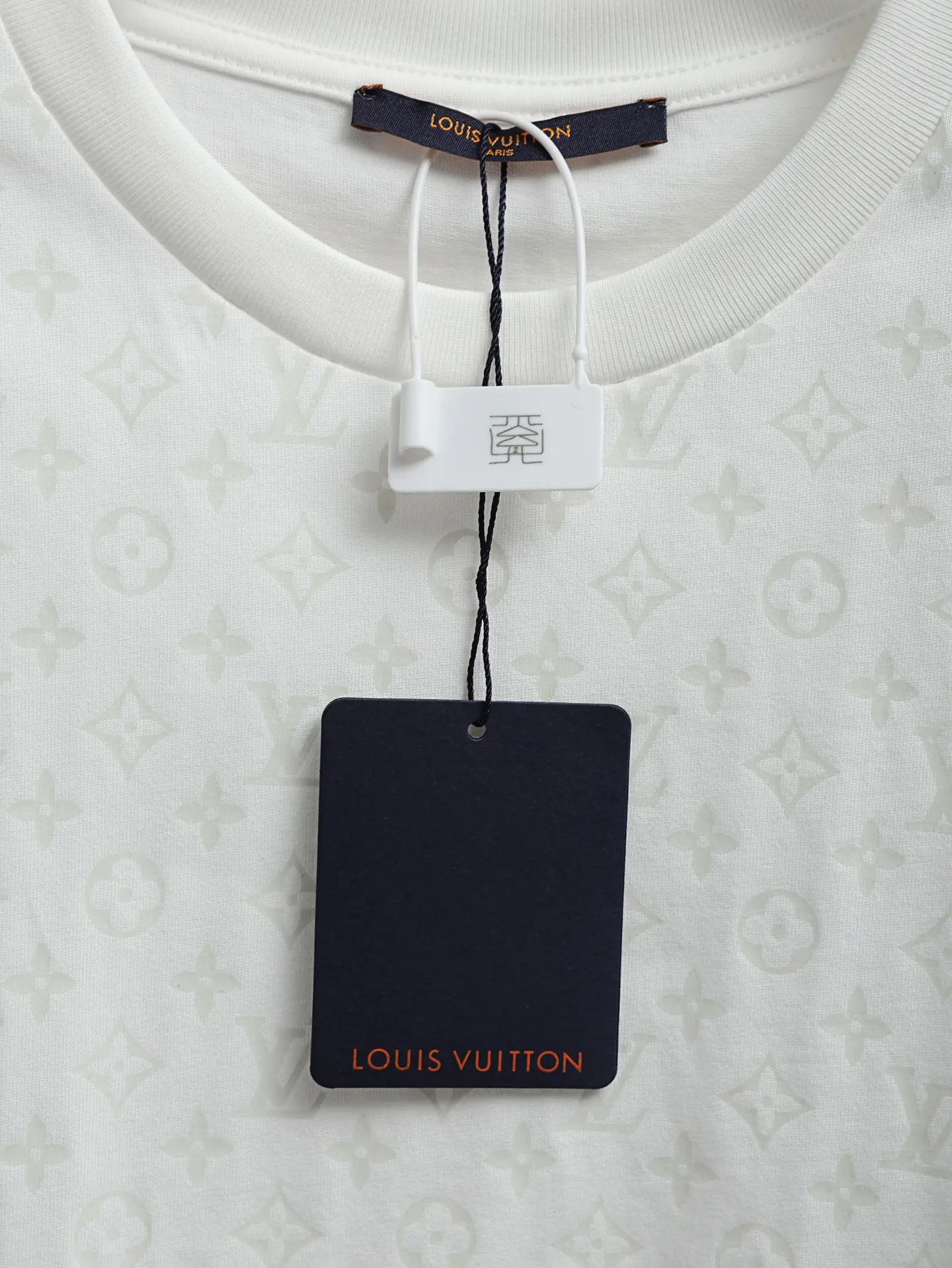 Monogram Phosphorescent Print Cotton T-Shirt D18021906 — view 4