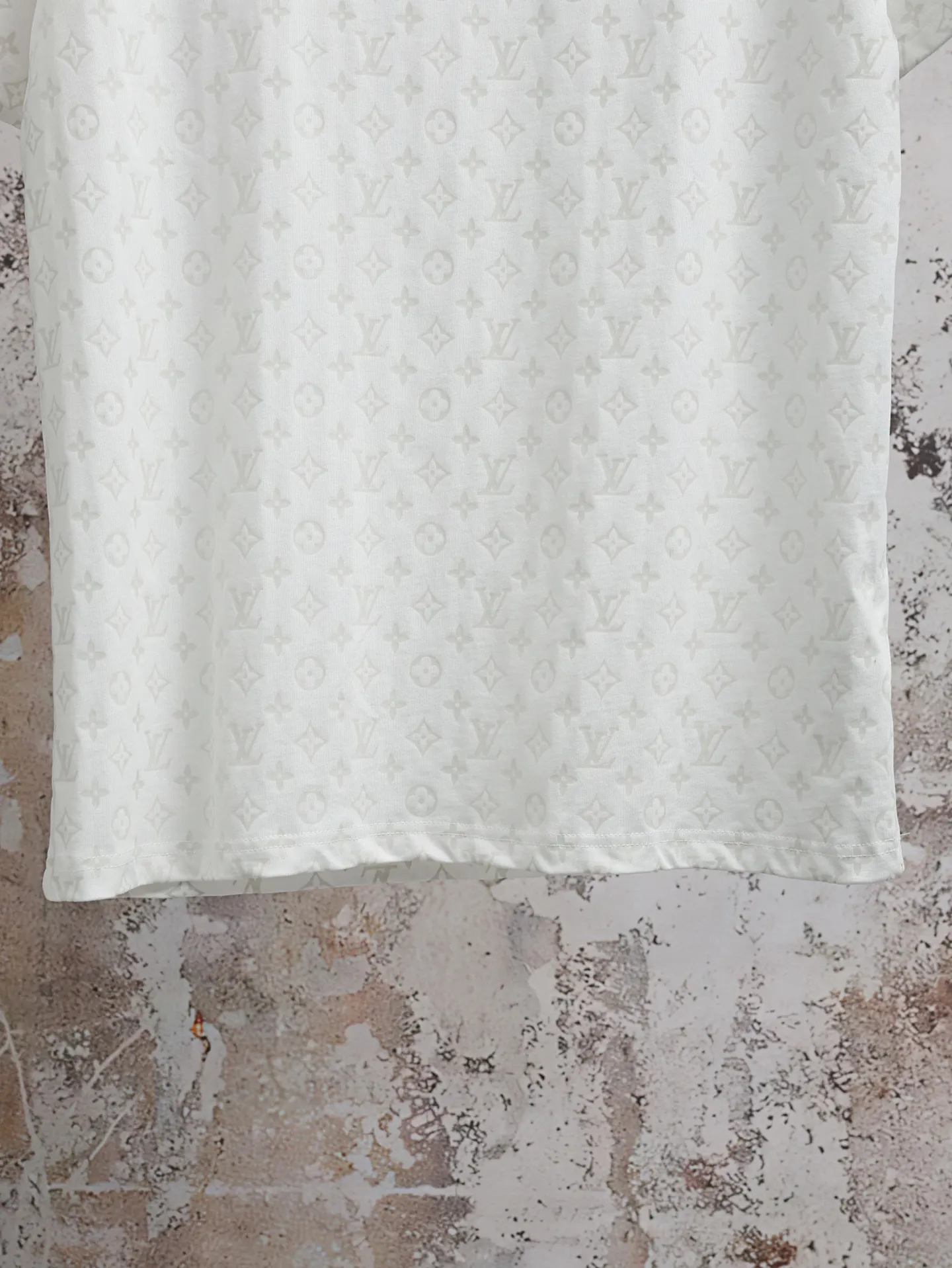 Monogram Phosphorescent Print Cotton T-Shirt D18021906 — view 6