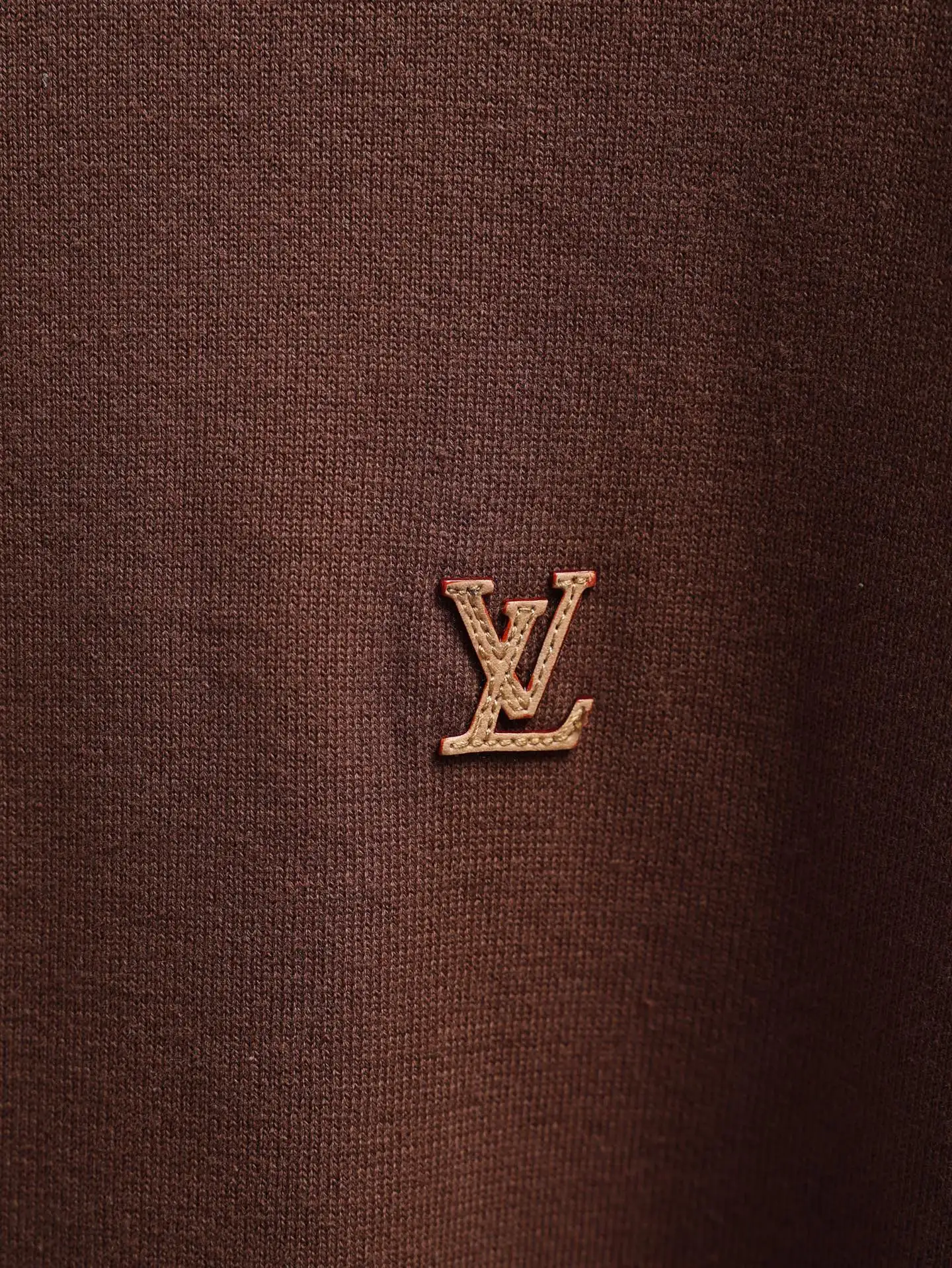 Logo-Embroidered Cotton Knit T-Shirt D19021936 — view 3