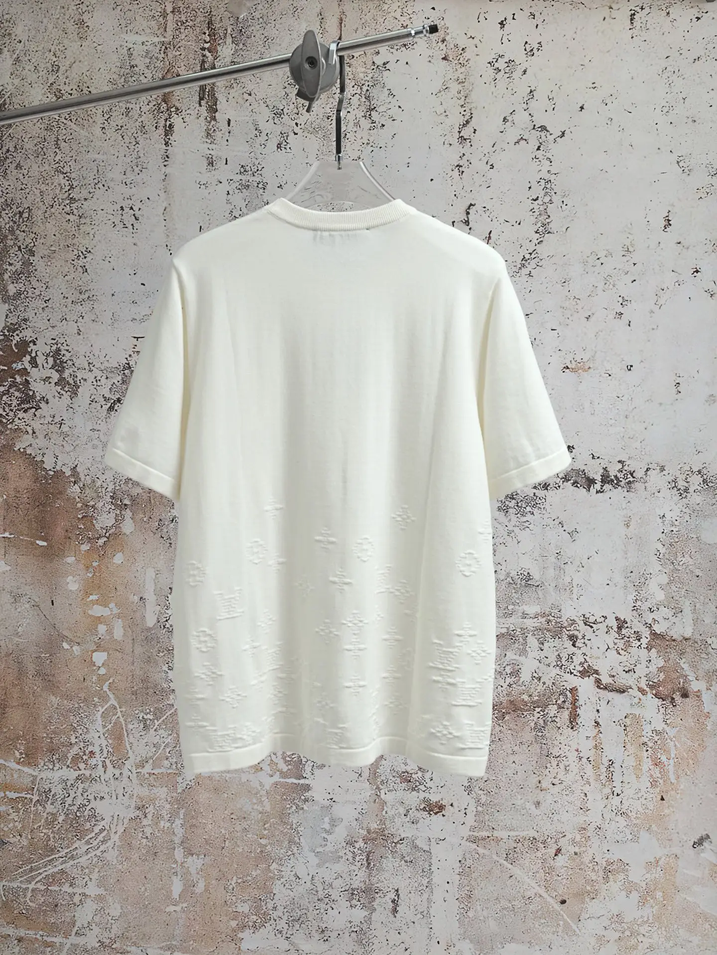 Monogram Gradient Jacquard Cotton T-Shirt D20021891 — view 2
