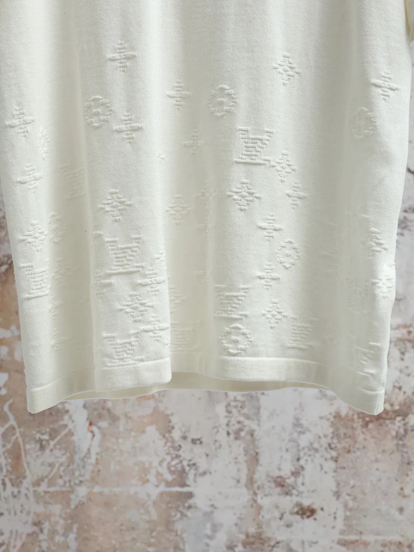 Monogram Gradient Jacquard Cotton T-Shirt D20021891 — view 4
