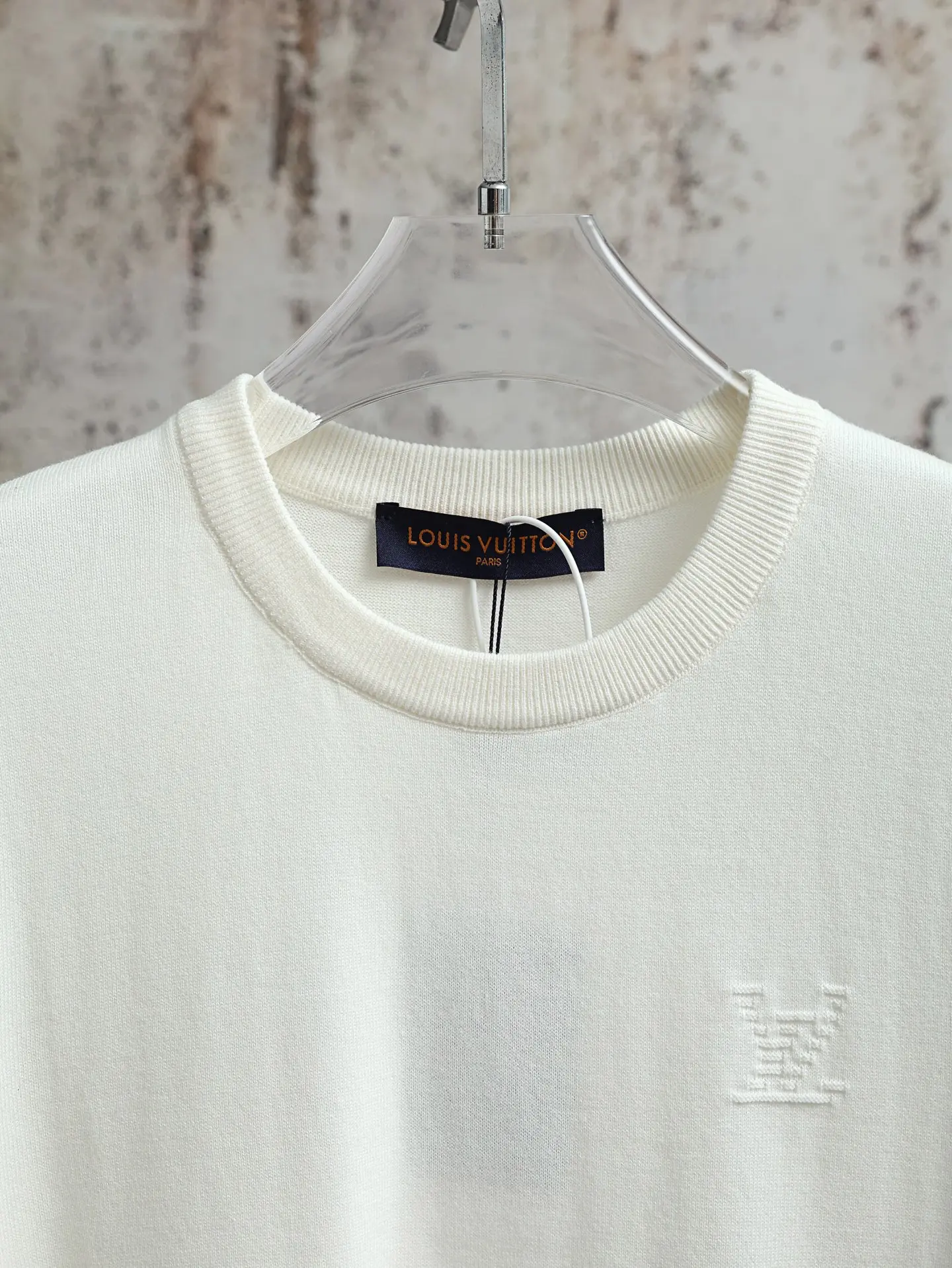 Monogram Gradient Jacquard Cotton T-Shirt D20021891 — view 5