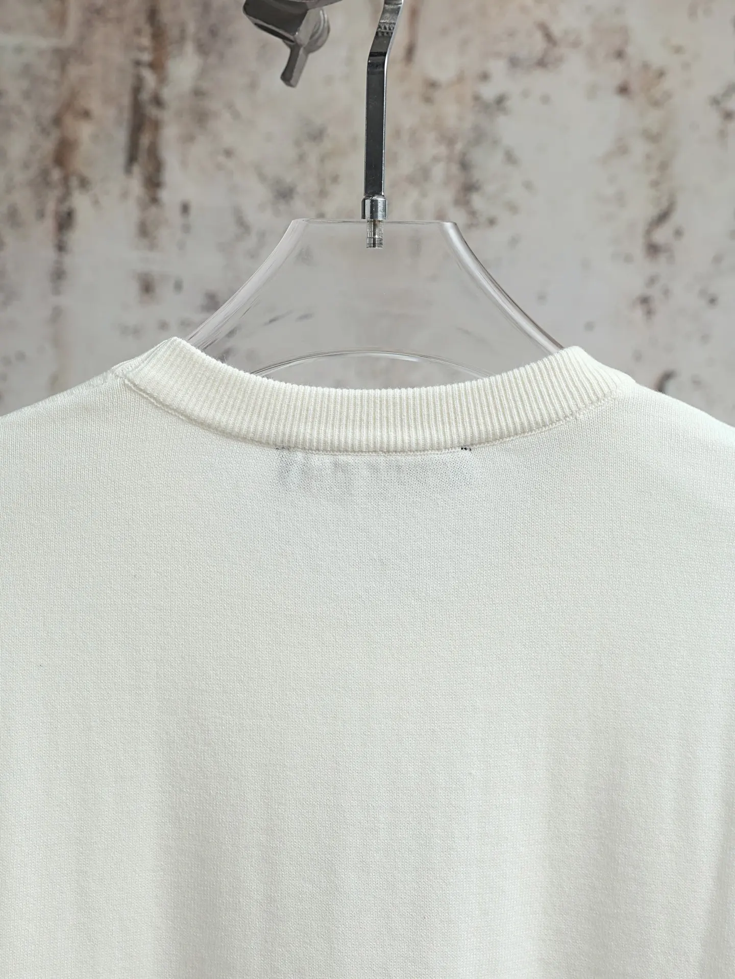Monogram Gradient Jacquard Cotton T-Shirt D20021891 — view 7
