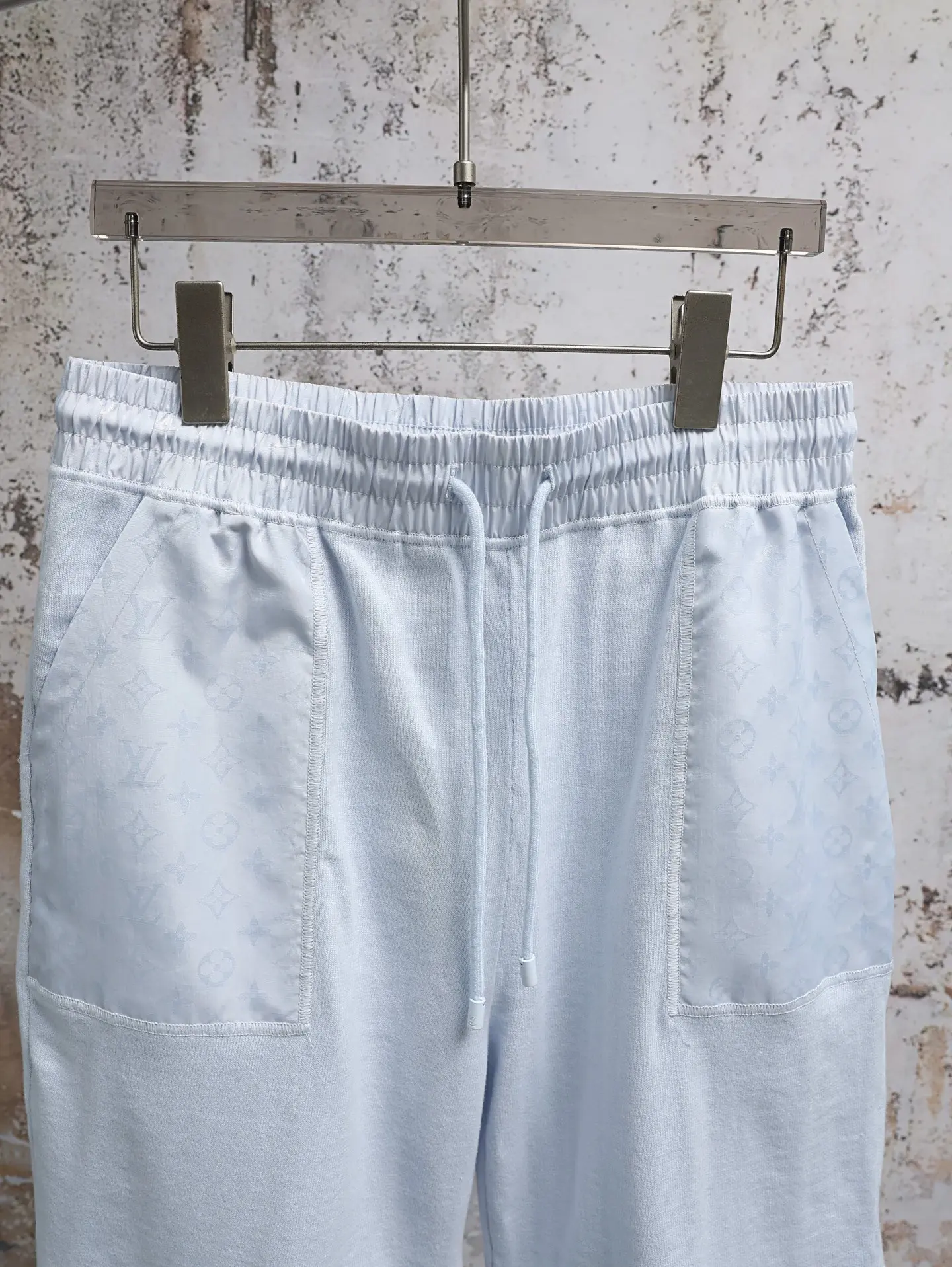 Monogram Patch Cotton Knit Shorts D21521928 — view 4
