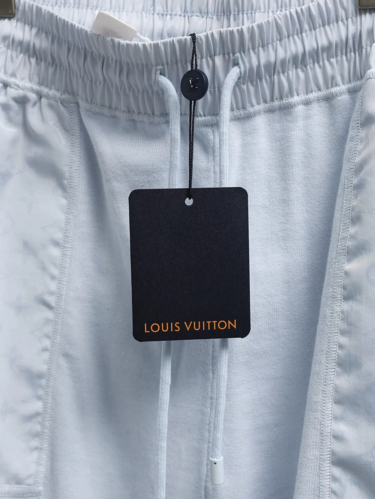 Monogram Patch Cotton Knit Shorts D21521928 — view 9
