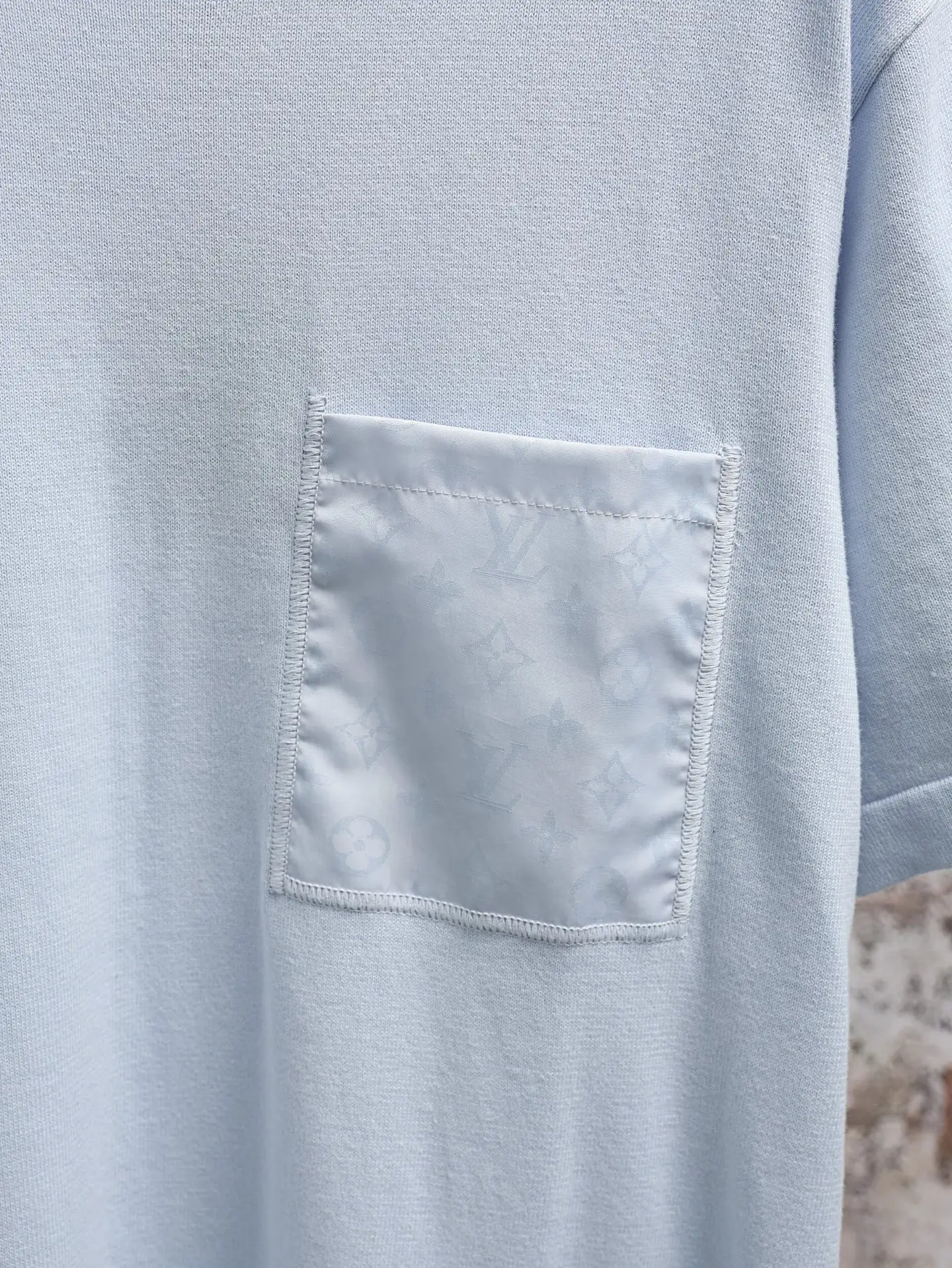 Monogram Pocket Cotton T-Shirt D21521927 — view 3