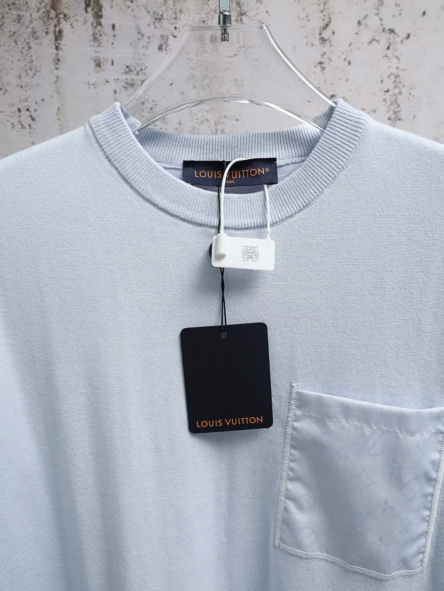 Monogram Pocket Cotton T-Shirt D21521927 — view 4