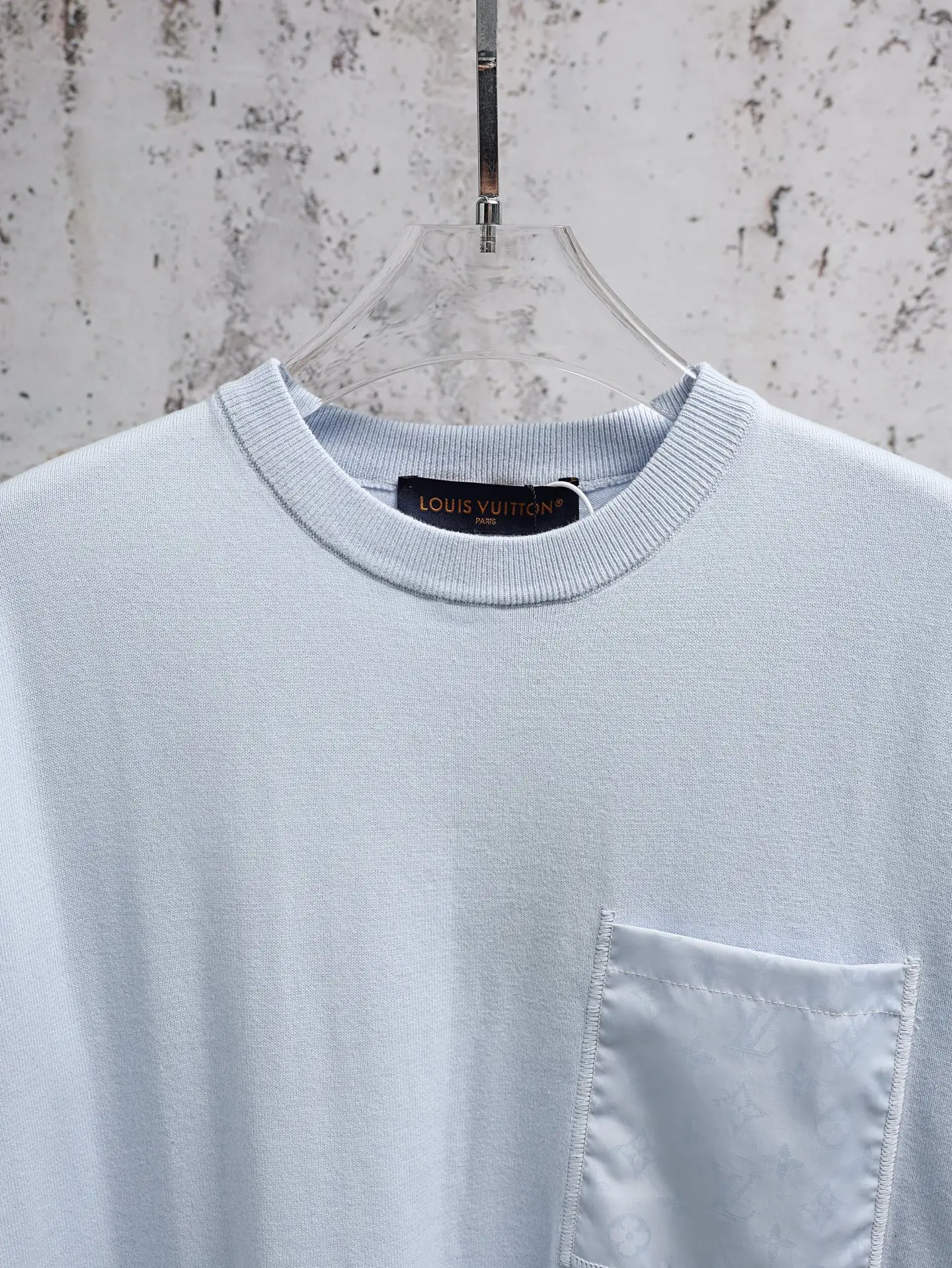 Monogram Pocket Cotton T-Shirt D21521927 — view 8