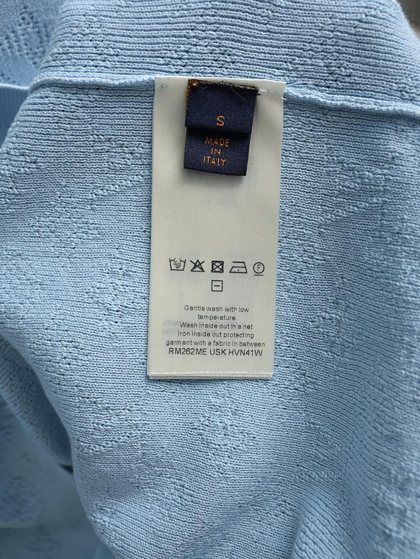 Monogram Mesh Knit Polo Shirt D21521925 — view 10