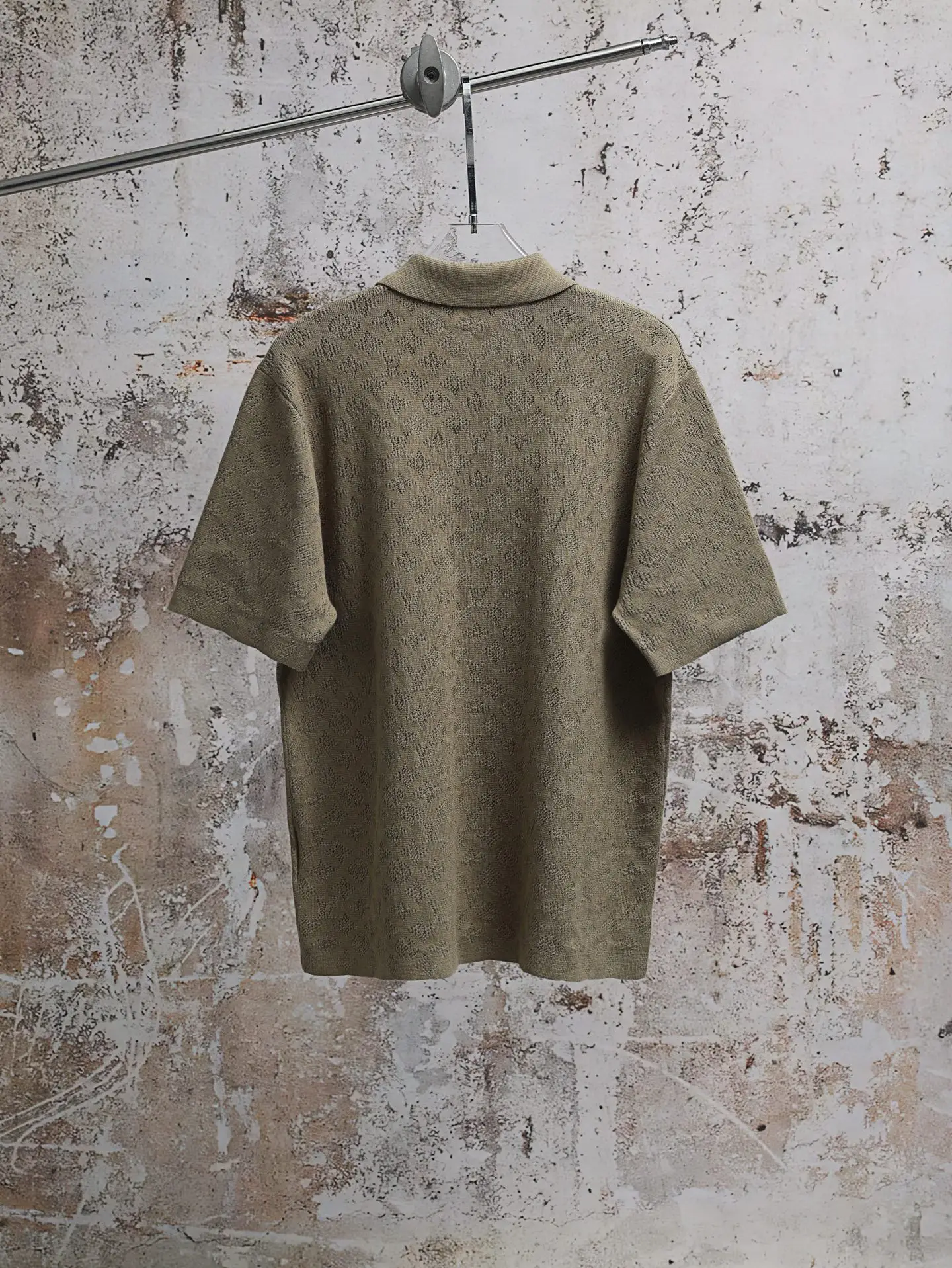 Monogram Mesh Knit Polo Shirt D21521926 — view 2