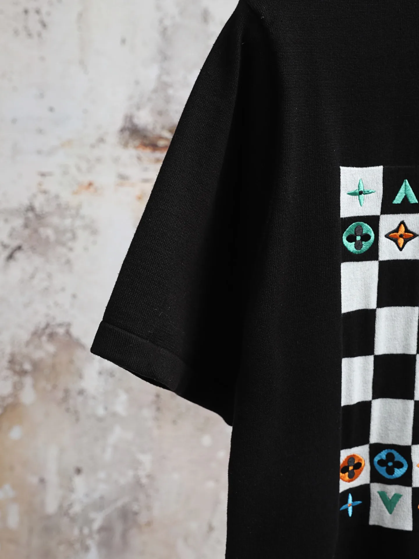 Monogram Ghost Damier Embroidered T-Shirt D22021882 — view 6