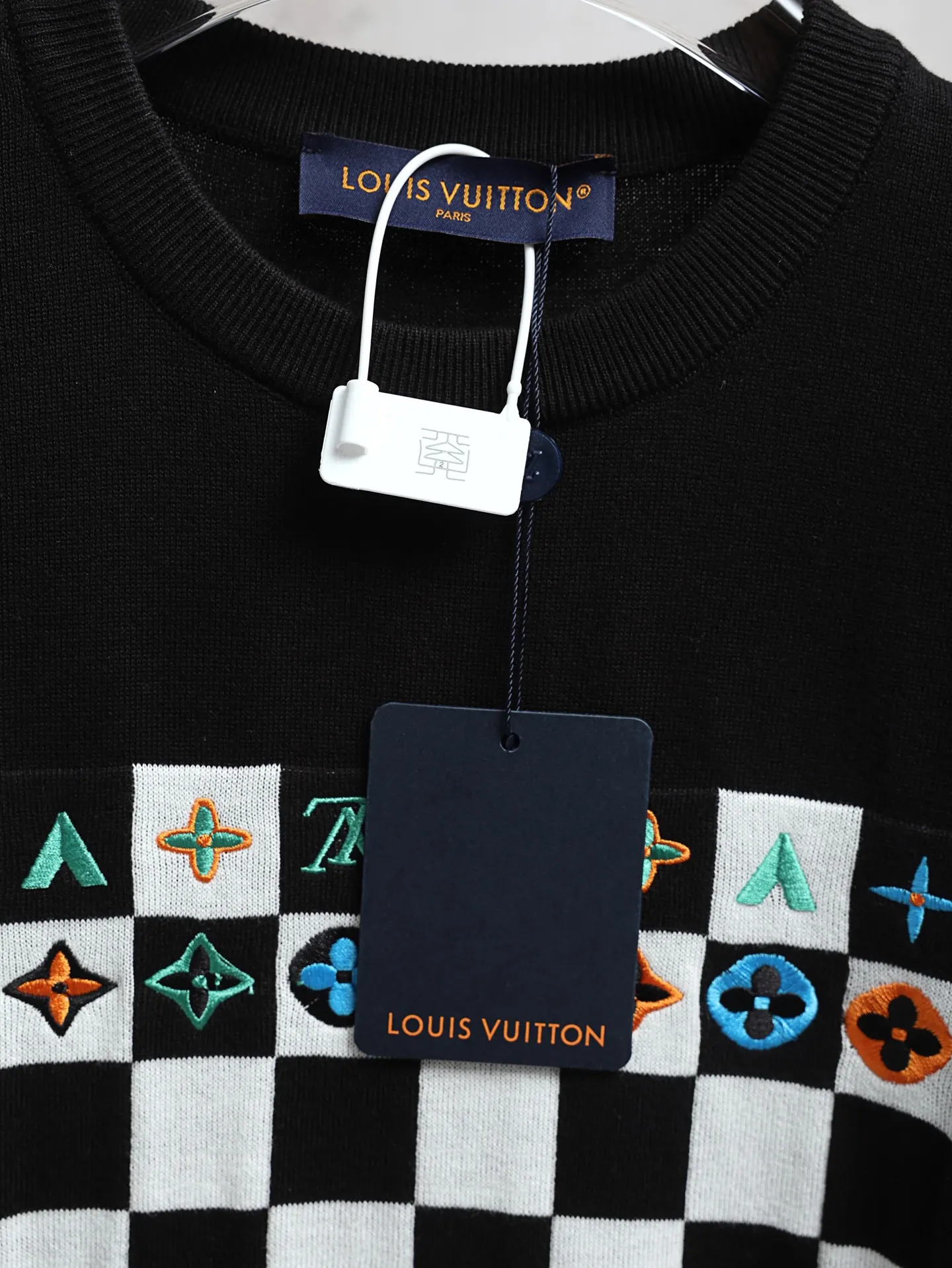 Monogram Ghost Damier Embroidered T-Shirt D22021882 — view 7