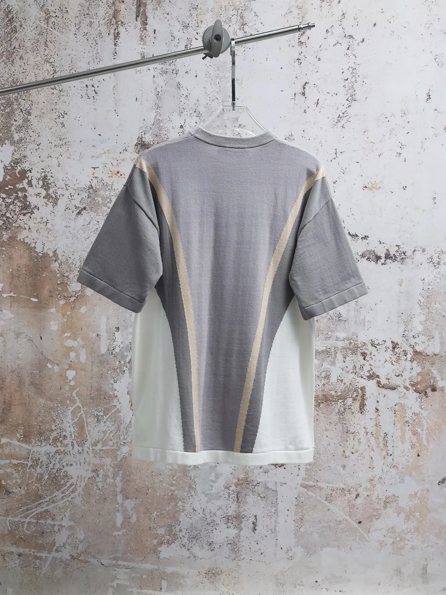 Logo Jacquard Cotton T-Shirt D22021939 — view 2