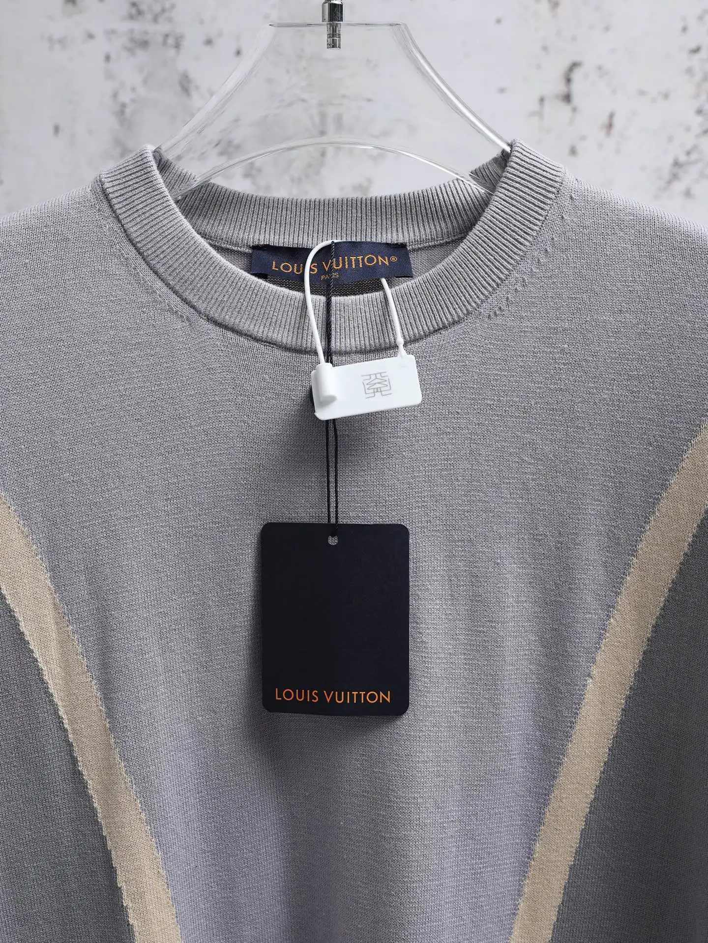 Logo Jacquard Cotton T-Shirt D22021939 — view 5