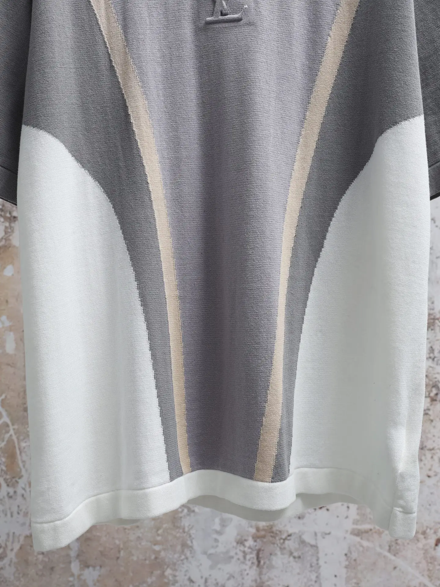 Logo Jacquard Cotton T-Shirt D22021939 — view 7