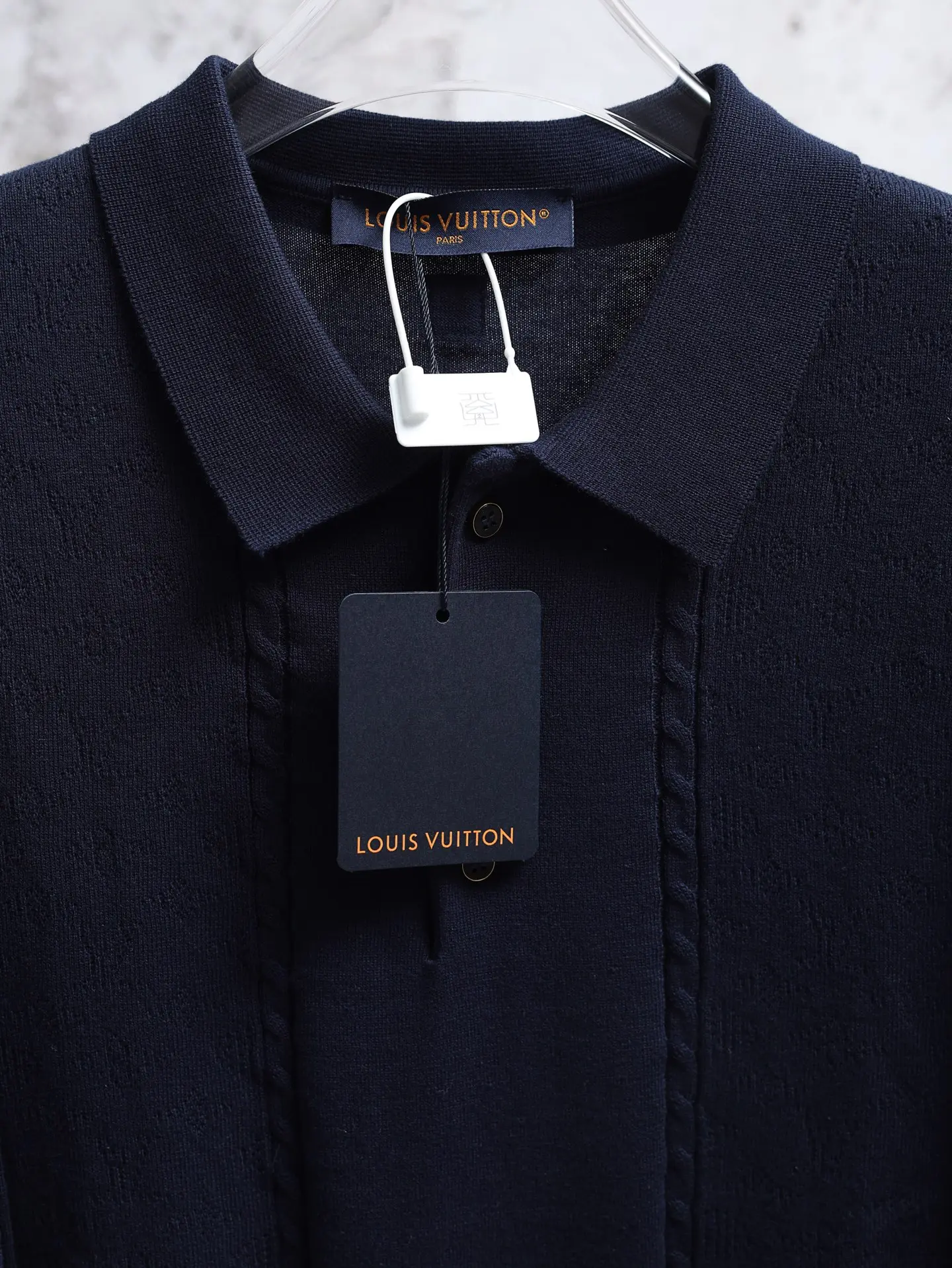 Monogram Mesh Knit Polo Shirt D22521940 — view 5