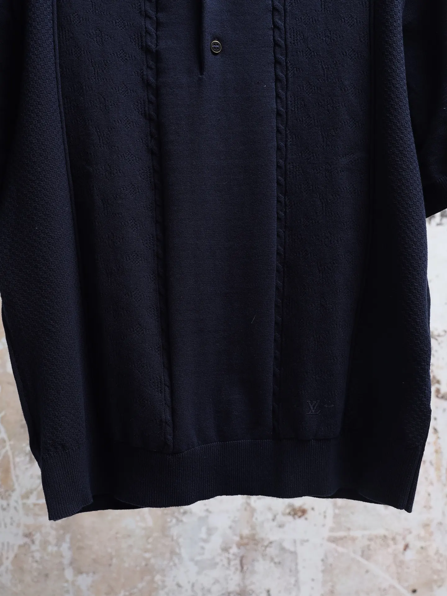 Monogram Mesh Knit Polo Shirt D22521940 — view 7