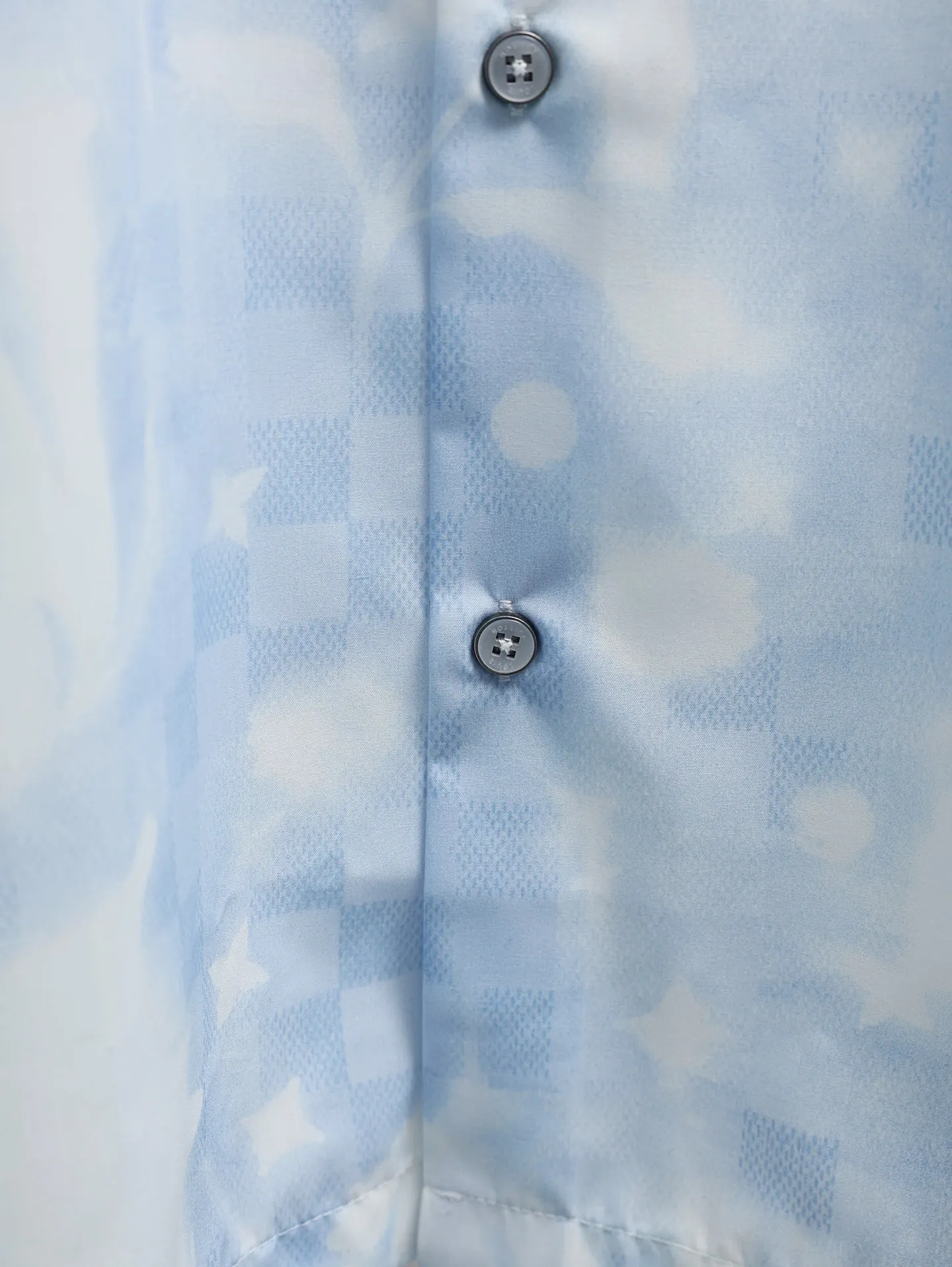 Monogram Cloud Print Short-Sleeve Shirt D23021929 — view 7
