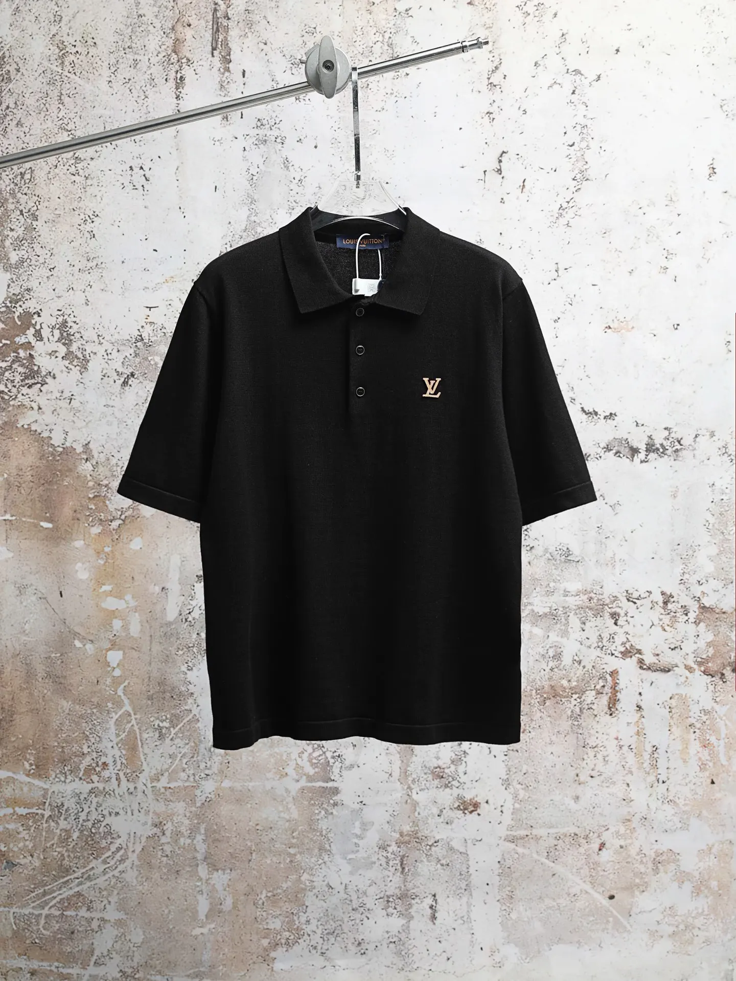 Logo Patch Cotton Polo Shirt D23021920