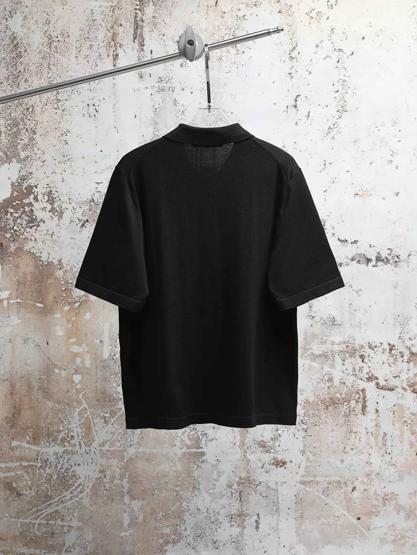 Logo Patch Cotton Polo Shirt D23021920 — view 2