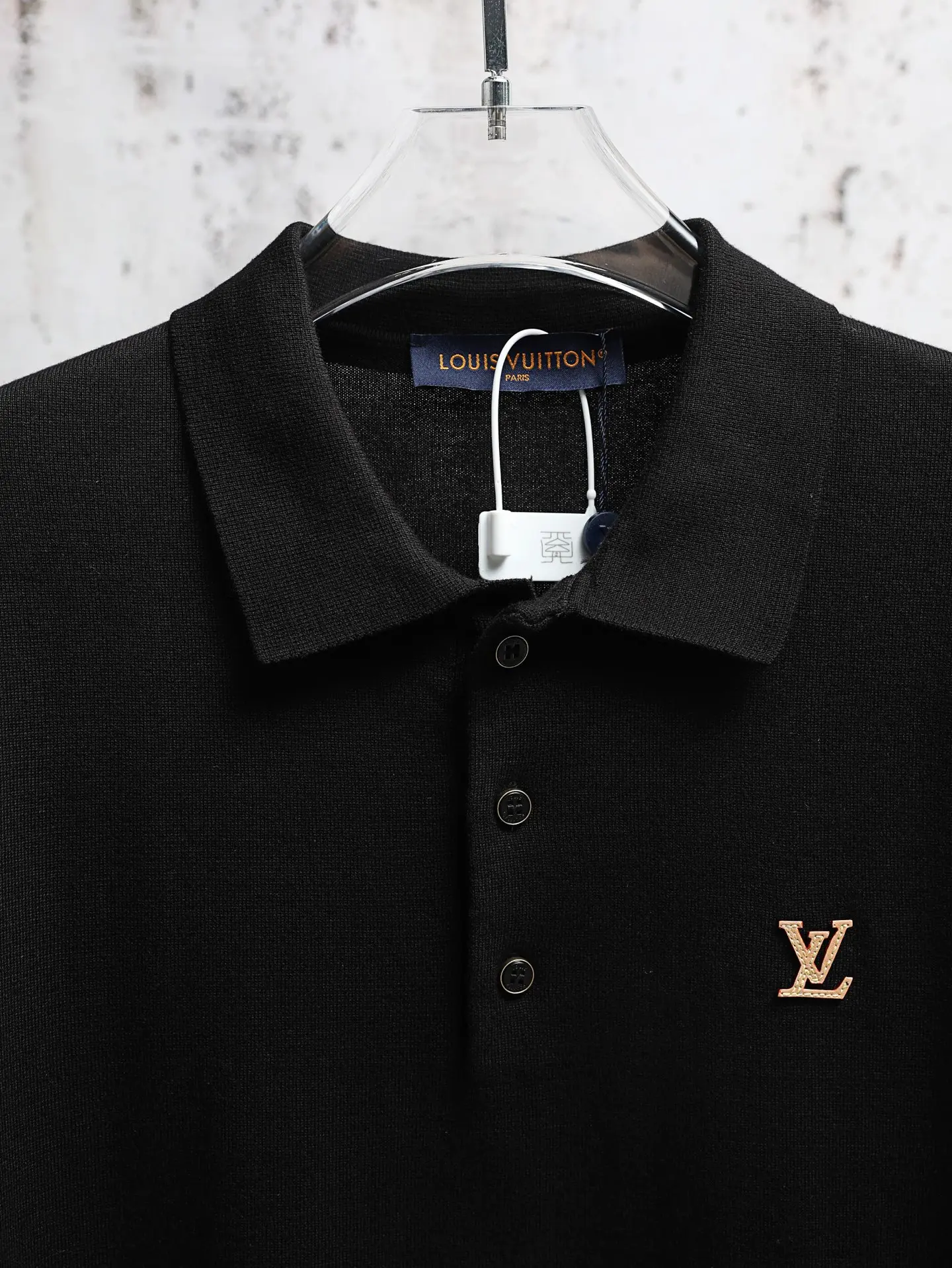 Logo Patch Cotton Polo Shirt D23021920 — view 5