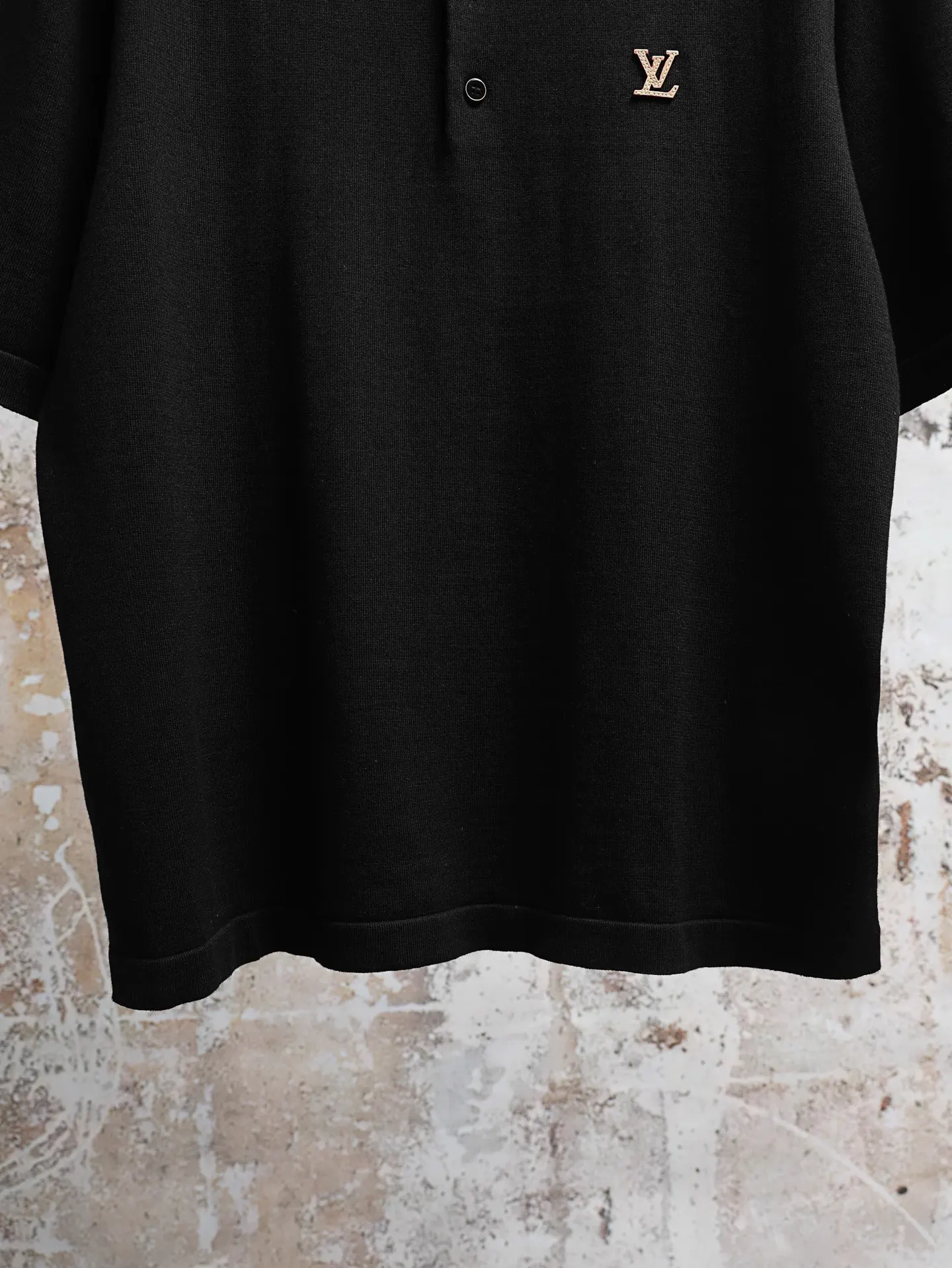 Logo Patch Cotton Polo Shirt D23021920 — view 7