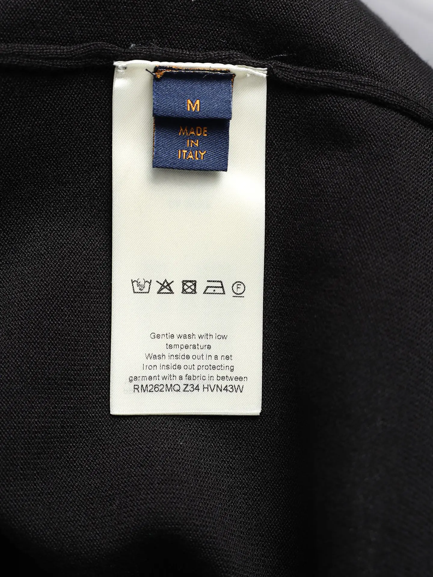Logo Patch Cotton Polo Shirt D23021920 — view 10