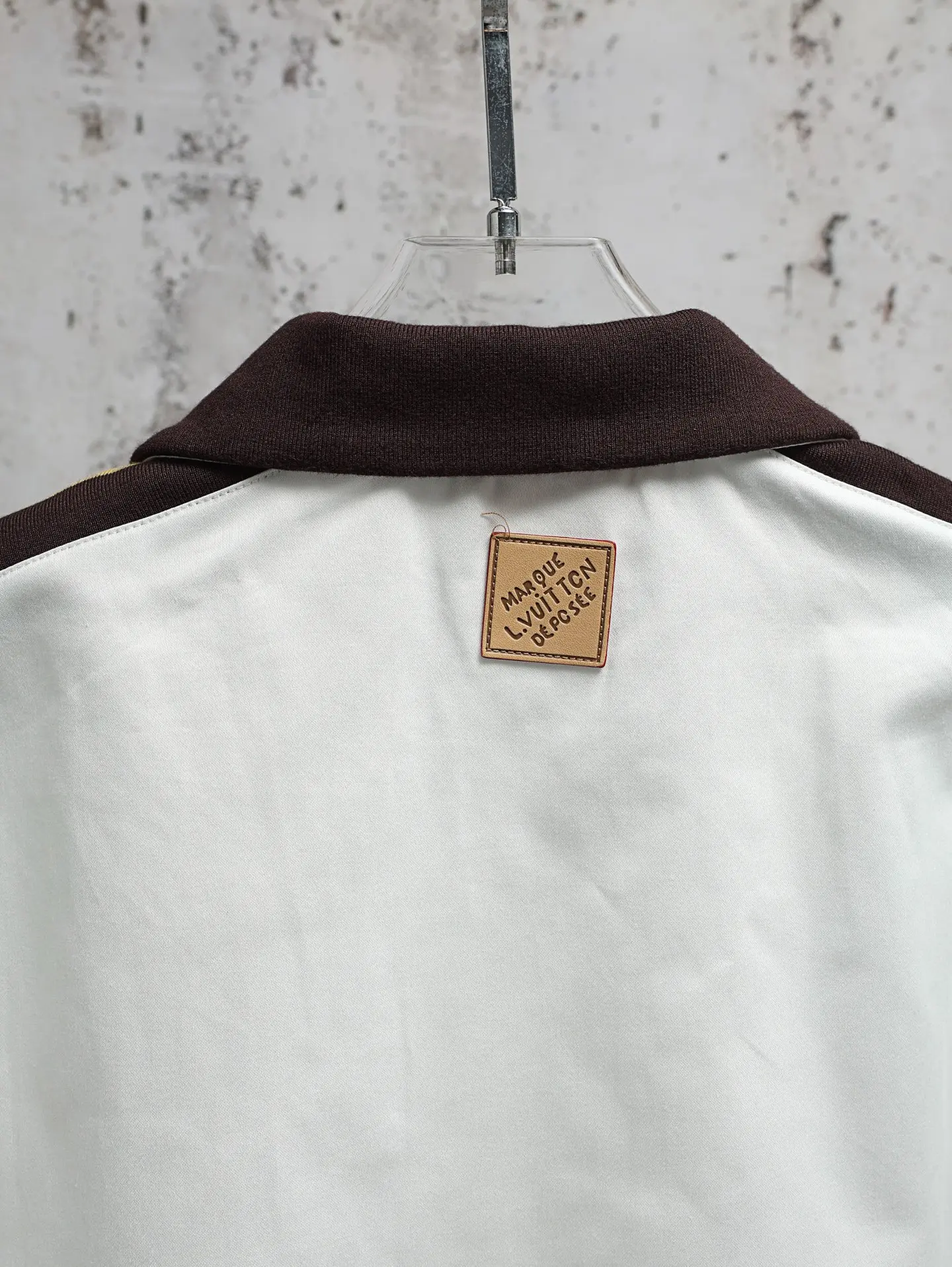 Embroidered Piqué Cotton Short-Sleeve Shirt D23021922 — view 5