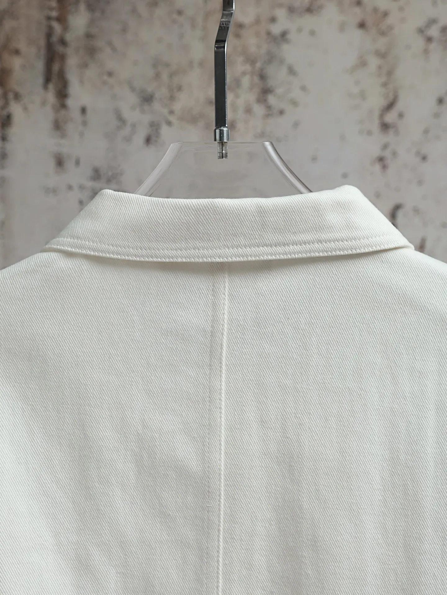 Logo Print Cotton Chore Jacket D25521889 — view 9