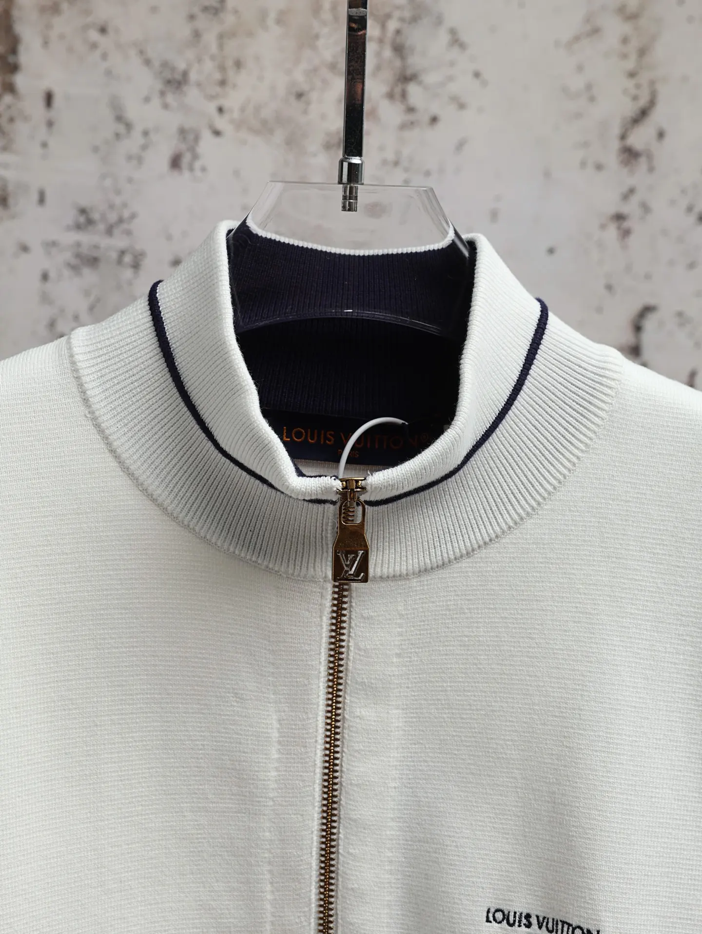 Technical Knit Zip-Up Track Jacket D34021894 — view 3