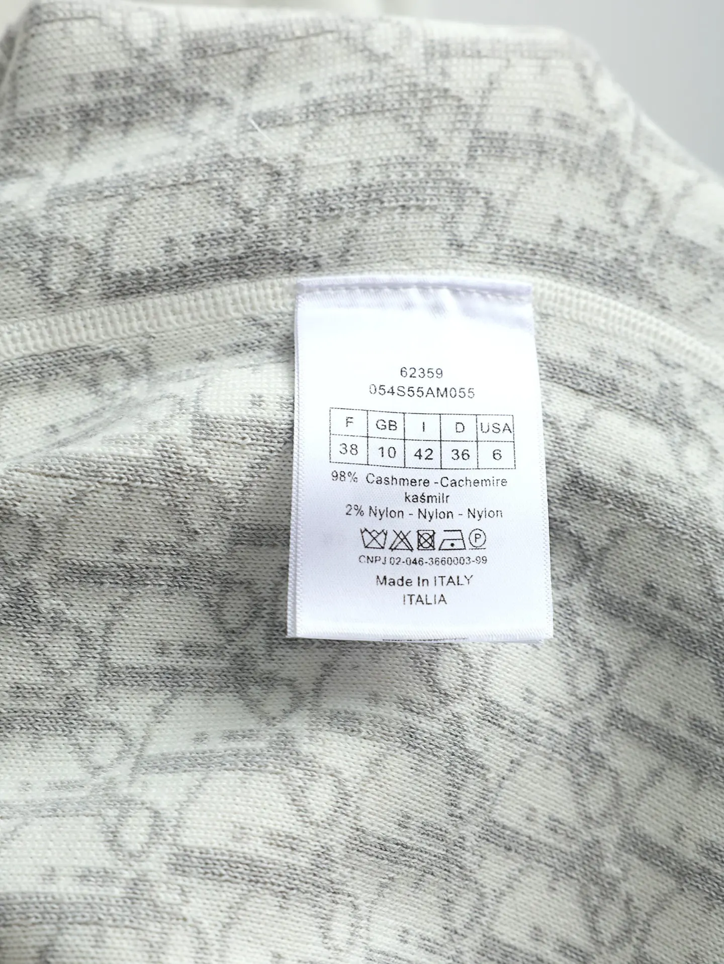 Oblique Lining Zip-Up Hooded Sweatshirt D34521898 — view 10
