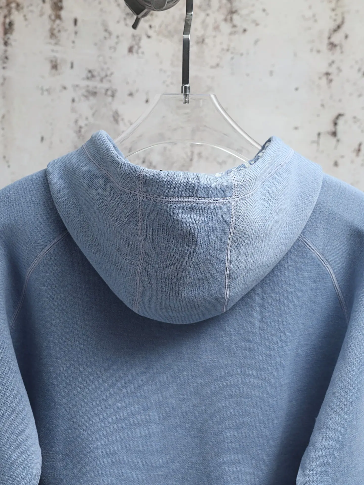 Oblique Lining Zip-Up Hooded Sweatshirt D34521897 — view 8