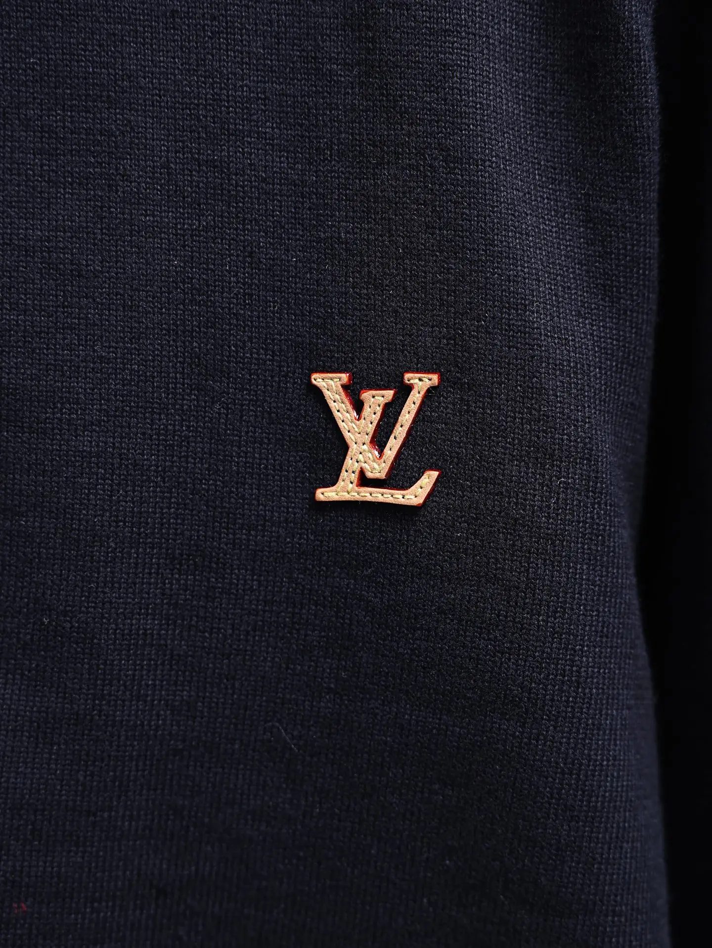 Reversible Monogram Mixed-Media Zip-Up Sweatshirt D38021932 — view 3