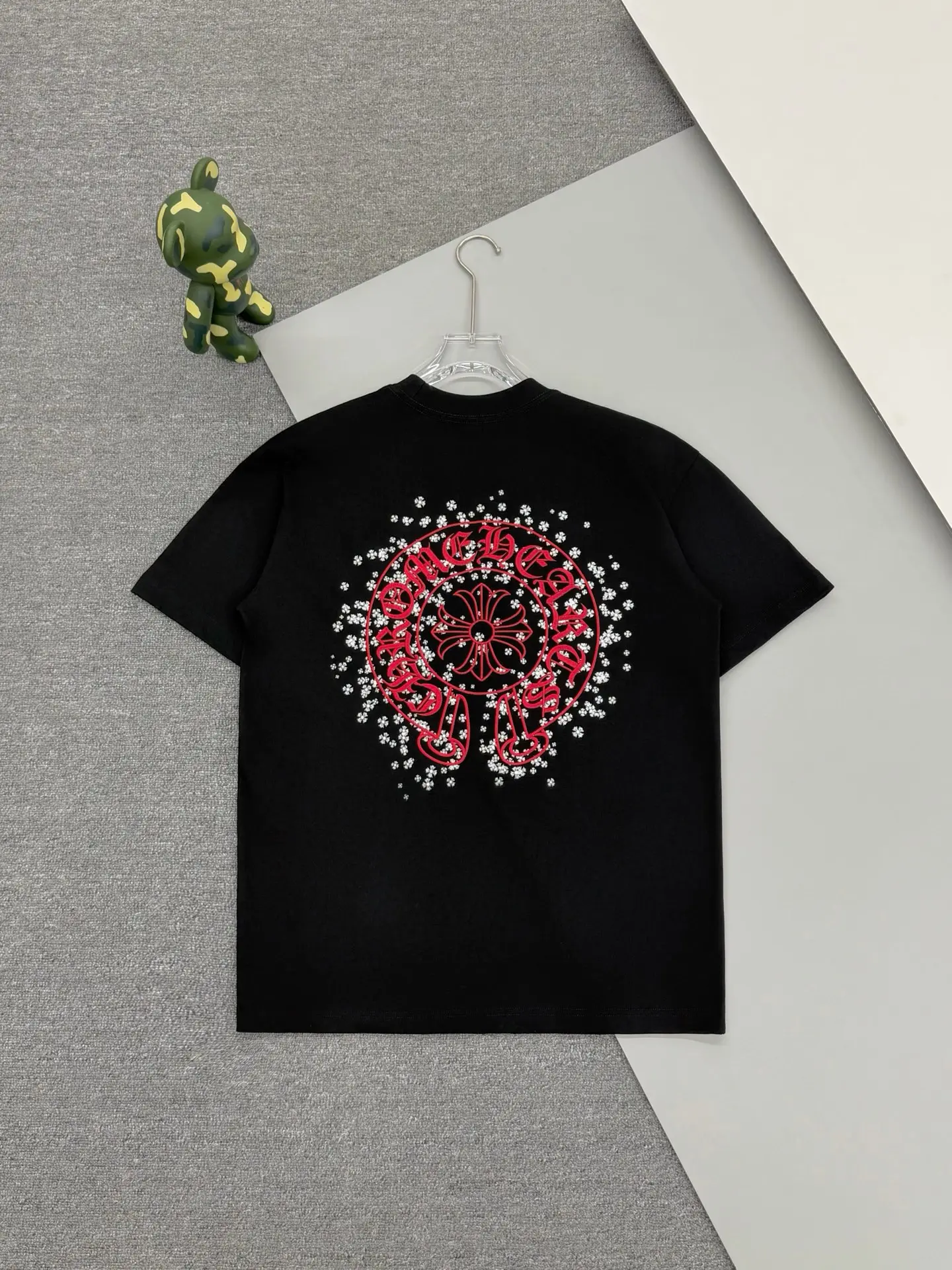 Horseshoe Logo Embroidered Cotton T-Shirt D13513663