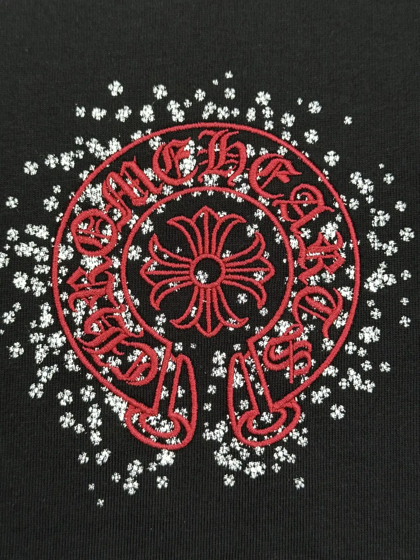Horseshoe Logo Embroidered Cotton T-Shirt D13513663 — view 4