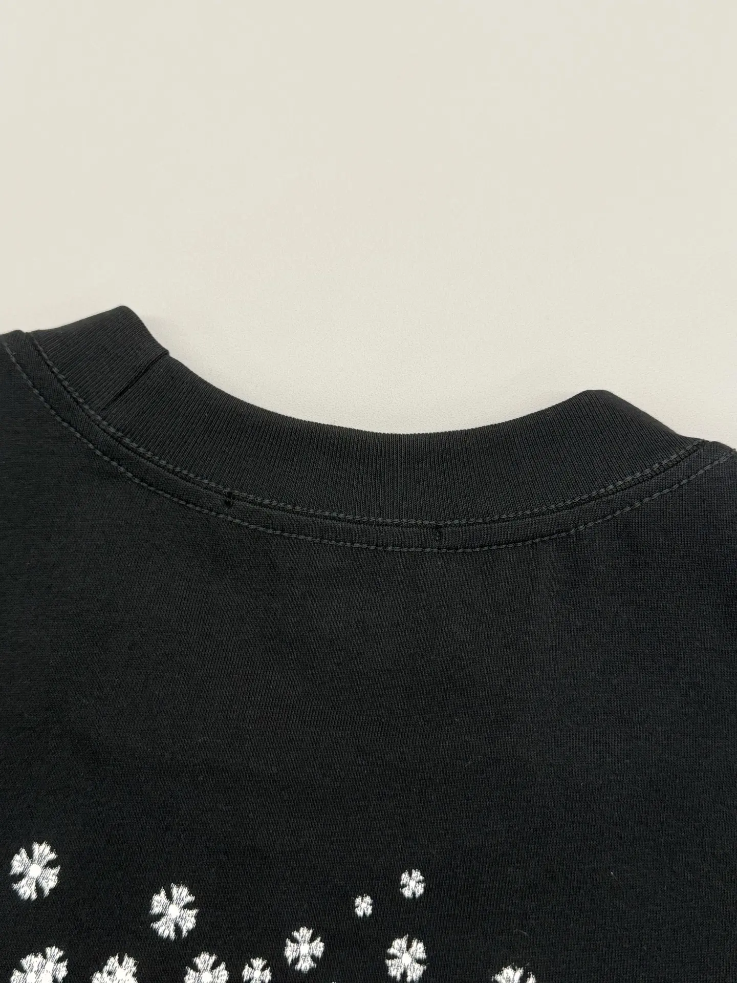 Horseshoe Logo Embroidered Cotton T-Shirt D13513663 — view 5