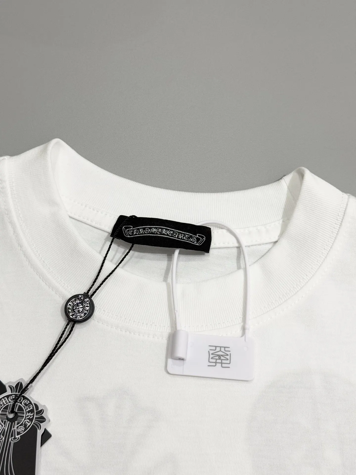 Embroidered Logo Cotton T-Shirt D13513670 — view 3