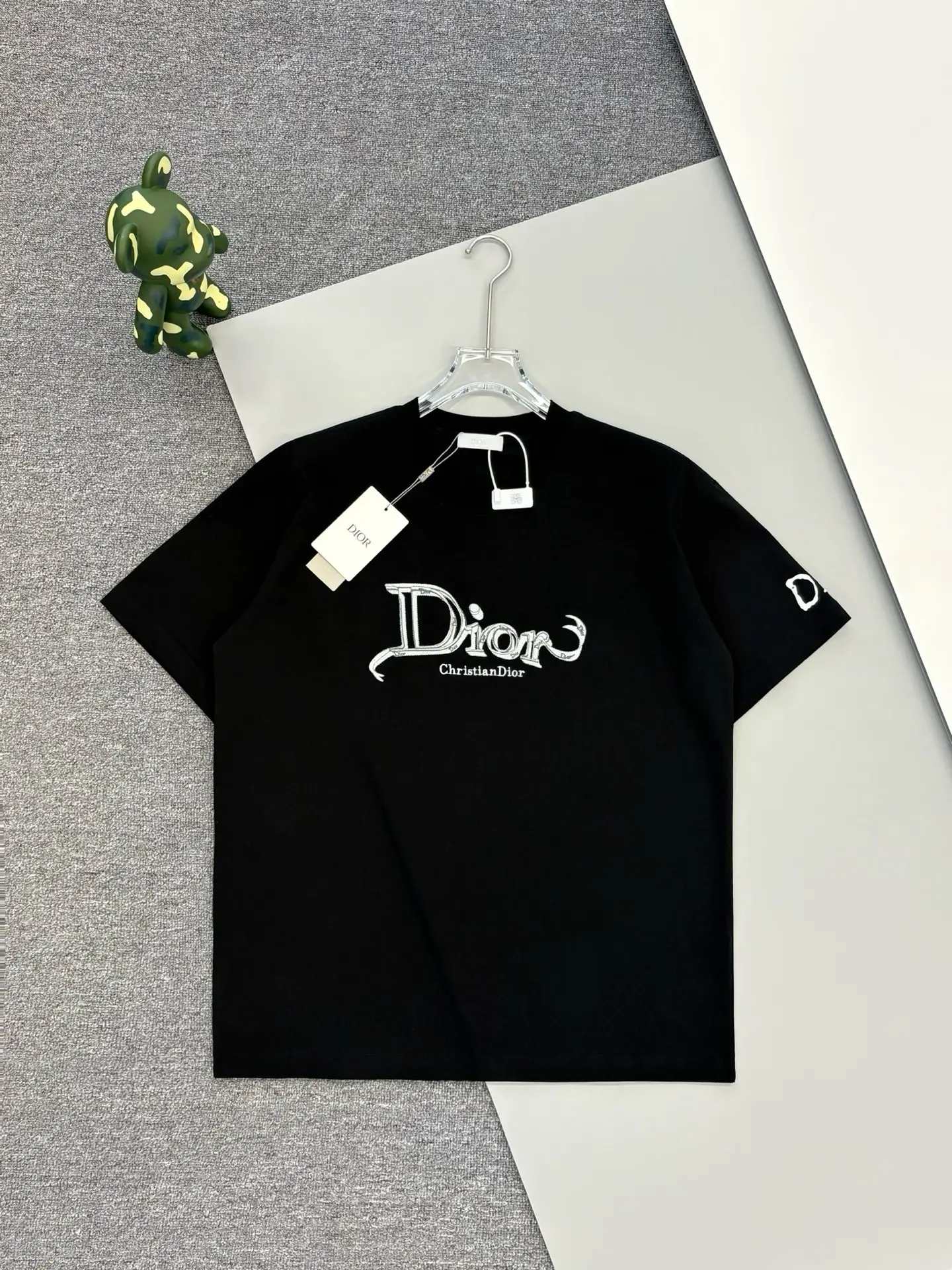 Embroidered Logo Cotton Jersey T-Shirt D13513797