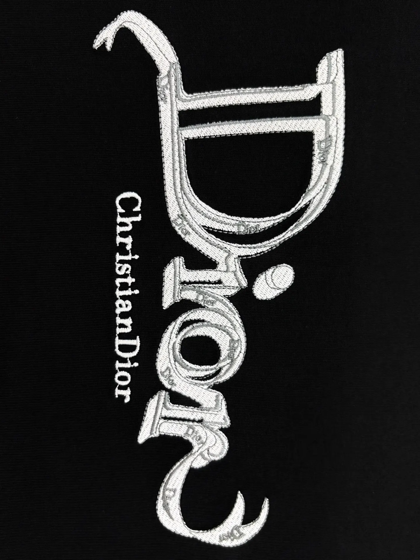 Embroidered Logo Cotton Jersey T-Shirt D13513797 — view 4