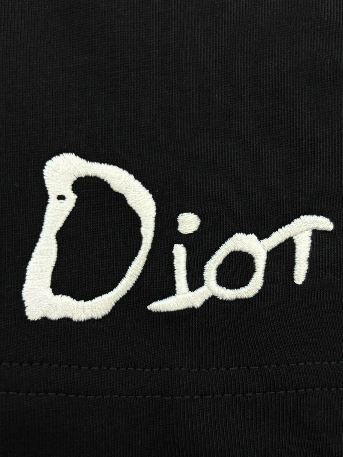 Embroidered Logo Cotton Jersey T-Shirt D13513797 — view 6