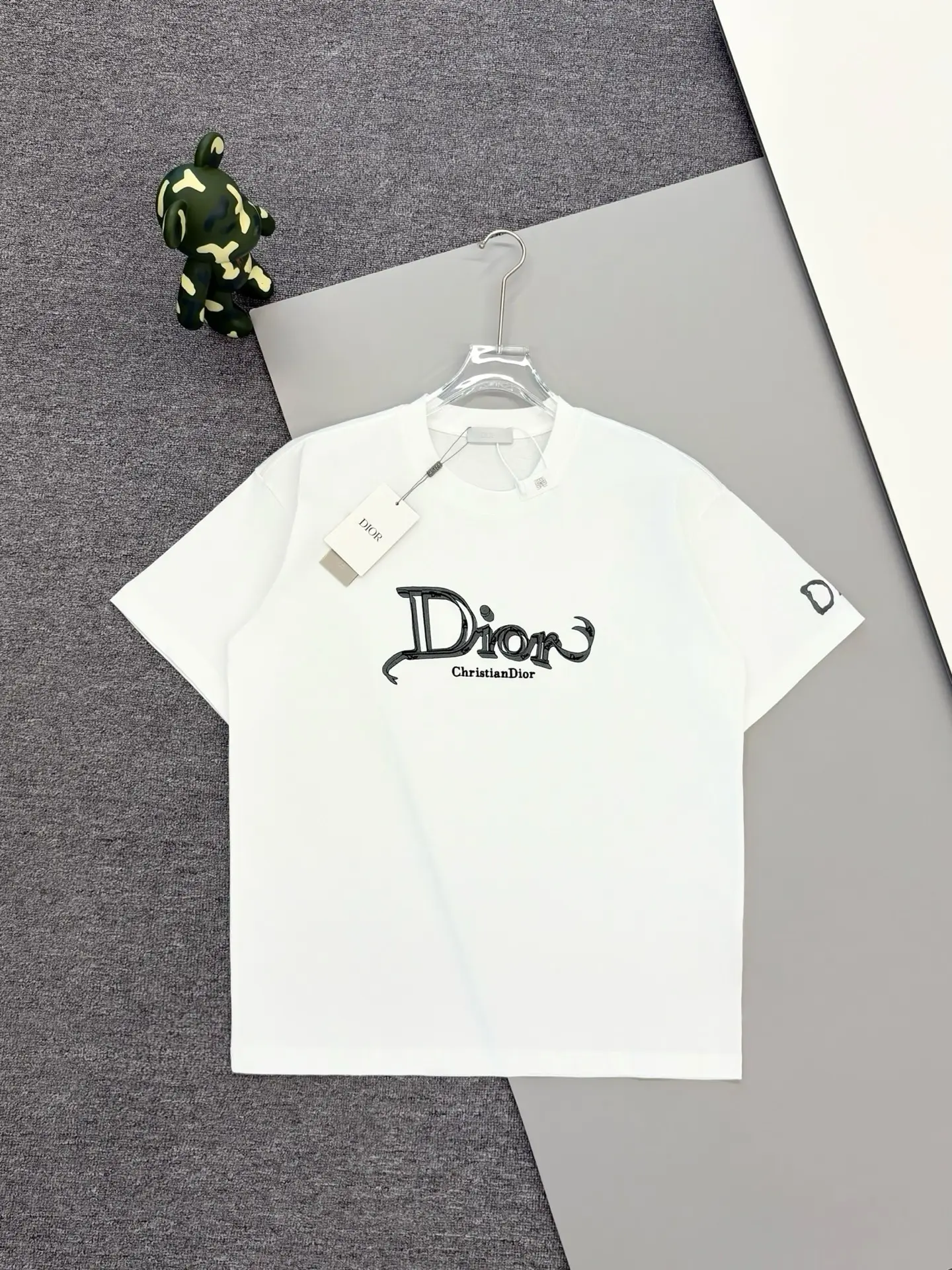 Embroidered Logo Cotton T-Shirt D13513796
